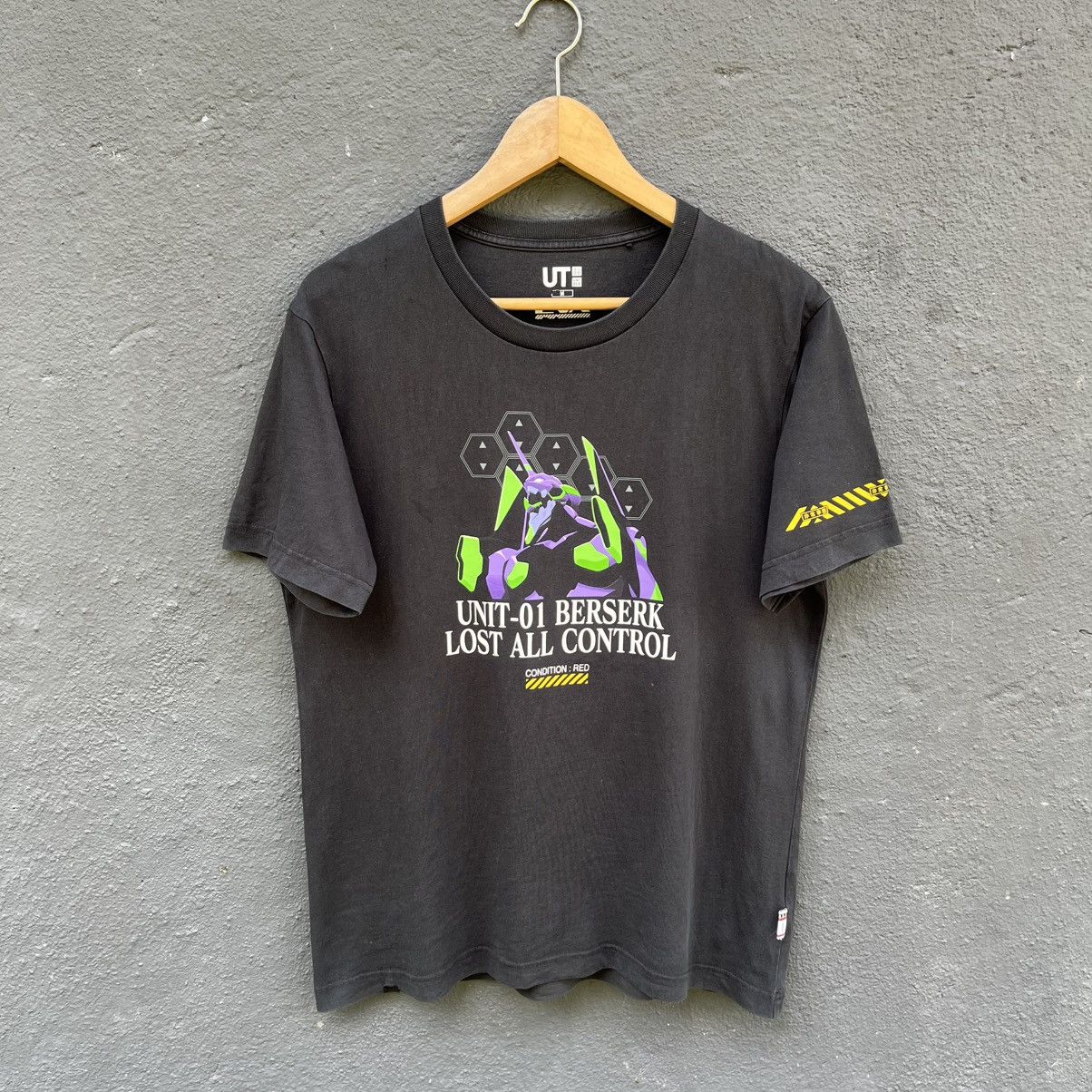 Anime Thrashed Faded Evangelion Anime ERD GRUNGE Tee Size US M / EU 48-50 / 2 - 1 Thumbnail