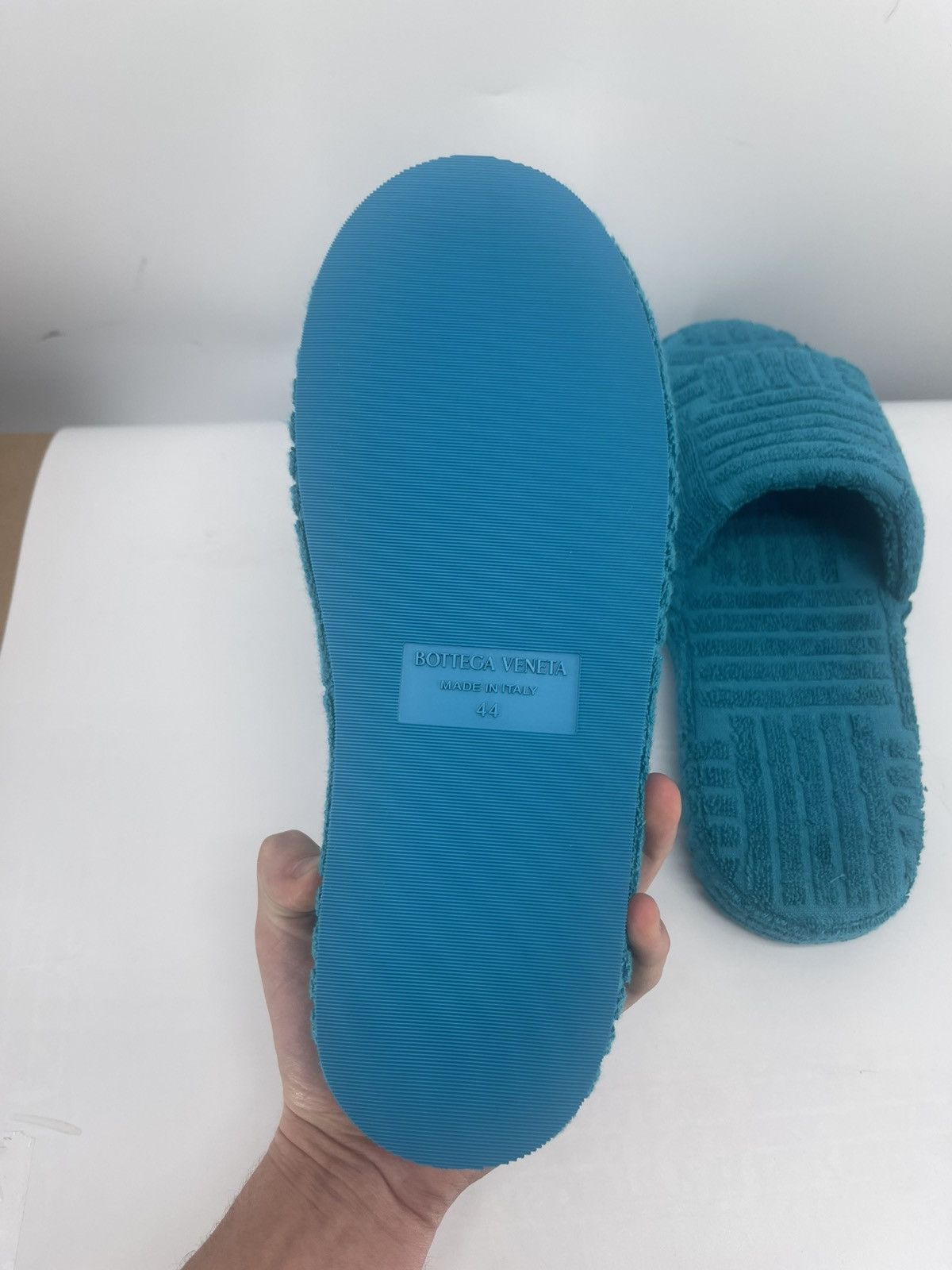 Bottega Veneta Resort flannel Sandals