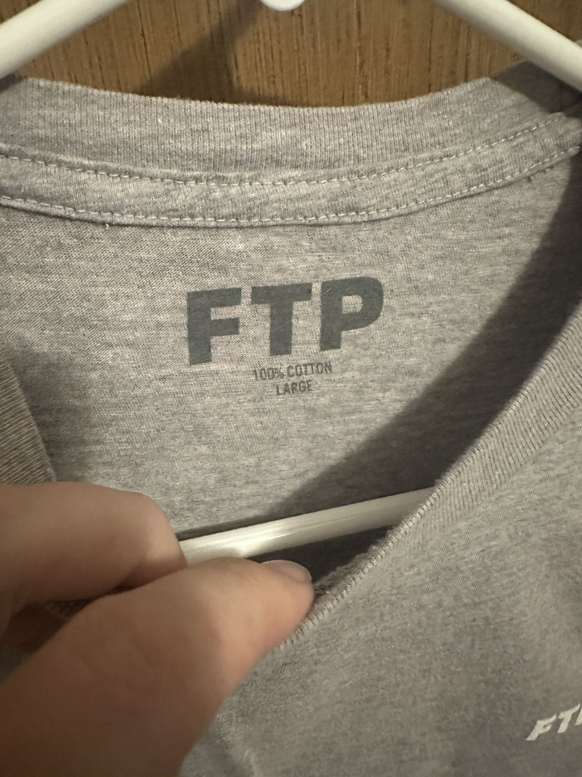 Fuck The Population FTP small Logo Tee Size US L / EU 52-54 / 3 - 3 Thumbnail