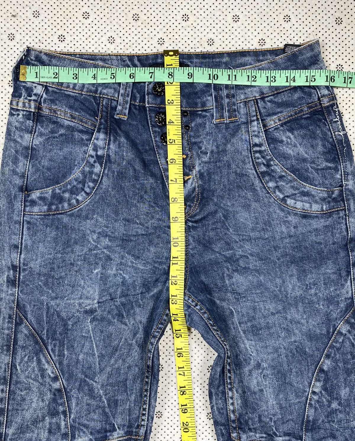 Hysteric Glamour Asymmetrical Biker Pant By Firestrap Denim Size US 32 / EU 48 - 3 Thumbnail