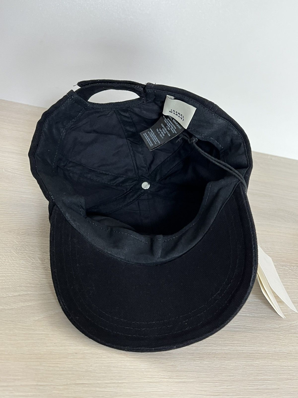Isabel Marant Isabel Marant Tyron Logo Baseball Cap Black NWT Size ONE SIZE - 4 Thumbnail