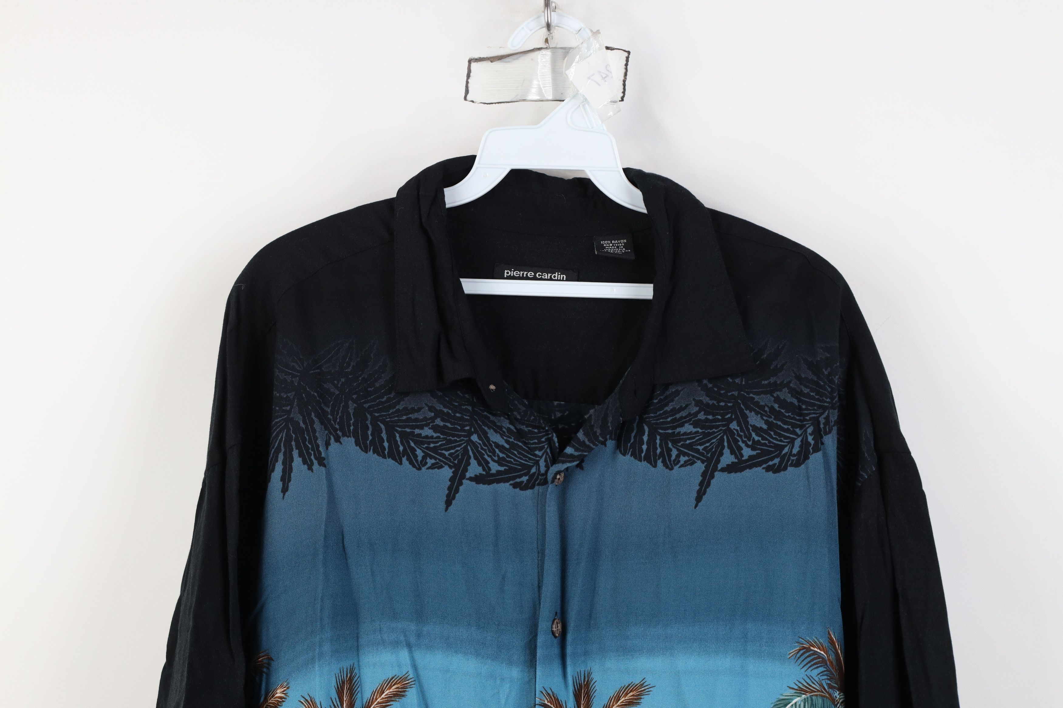 Vintage Vintage 90s Streetwear Palm Tree Beach Hawaiian Button Shirt Size US XXL / EU 58 / 5 - 2 Thumbnail