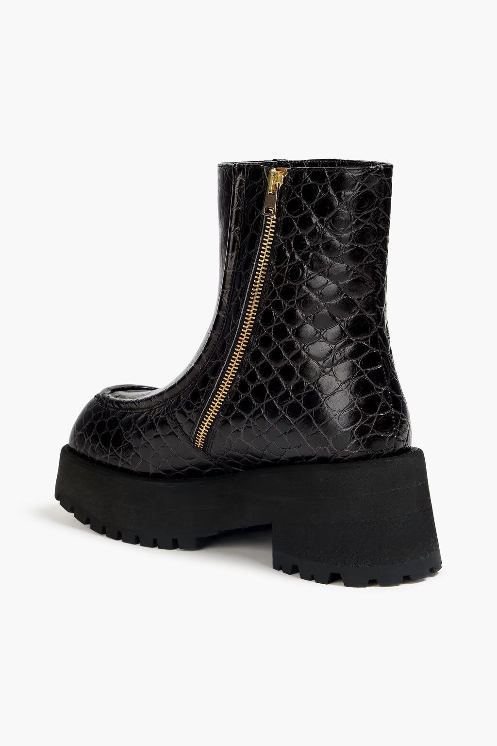Marni o1y1025 Ankle Boots in Black Size US 10 / IT 40 - 2 Thumbnail