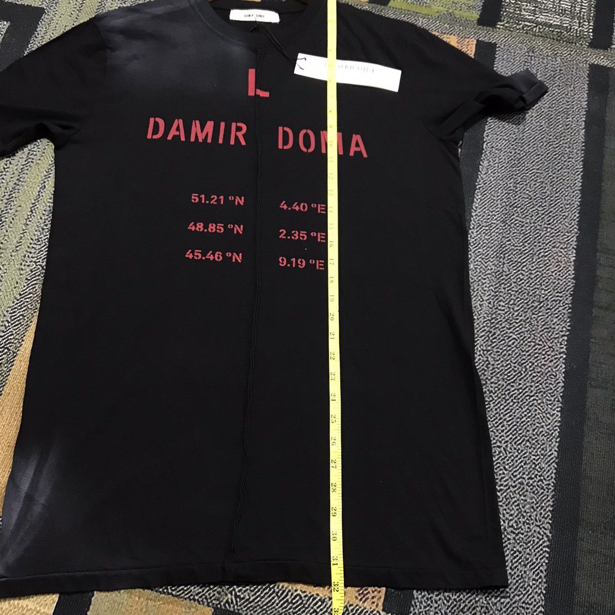 Damir Doma Damir Doma Tegan DD Printed Tshirt Size US L / EU 52-54 / 3 - 10 Thumbnail