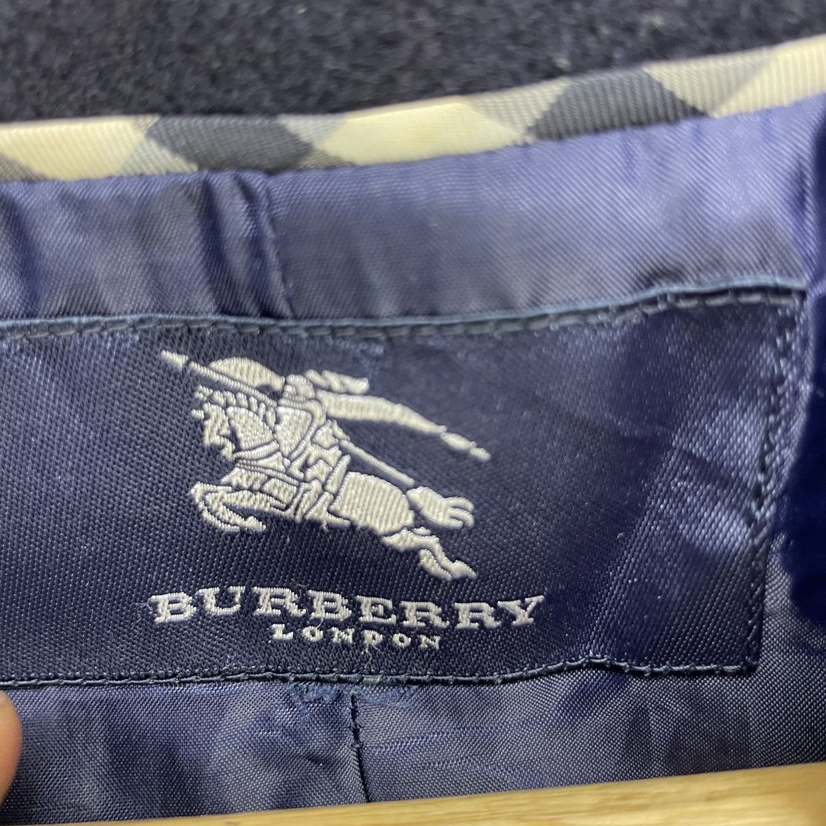 Burberry Vintage Burberrys Double Collar Peacoat Style Size M / US 6-8 / IT 42-44 - 4 Thumbnail