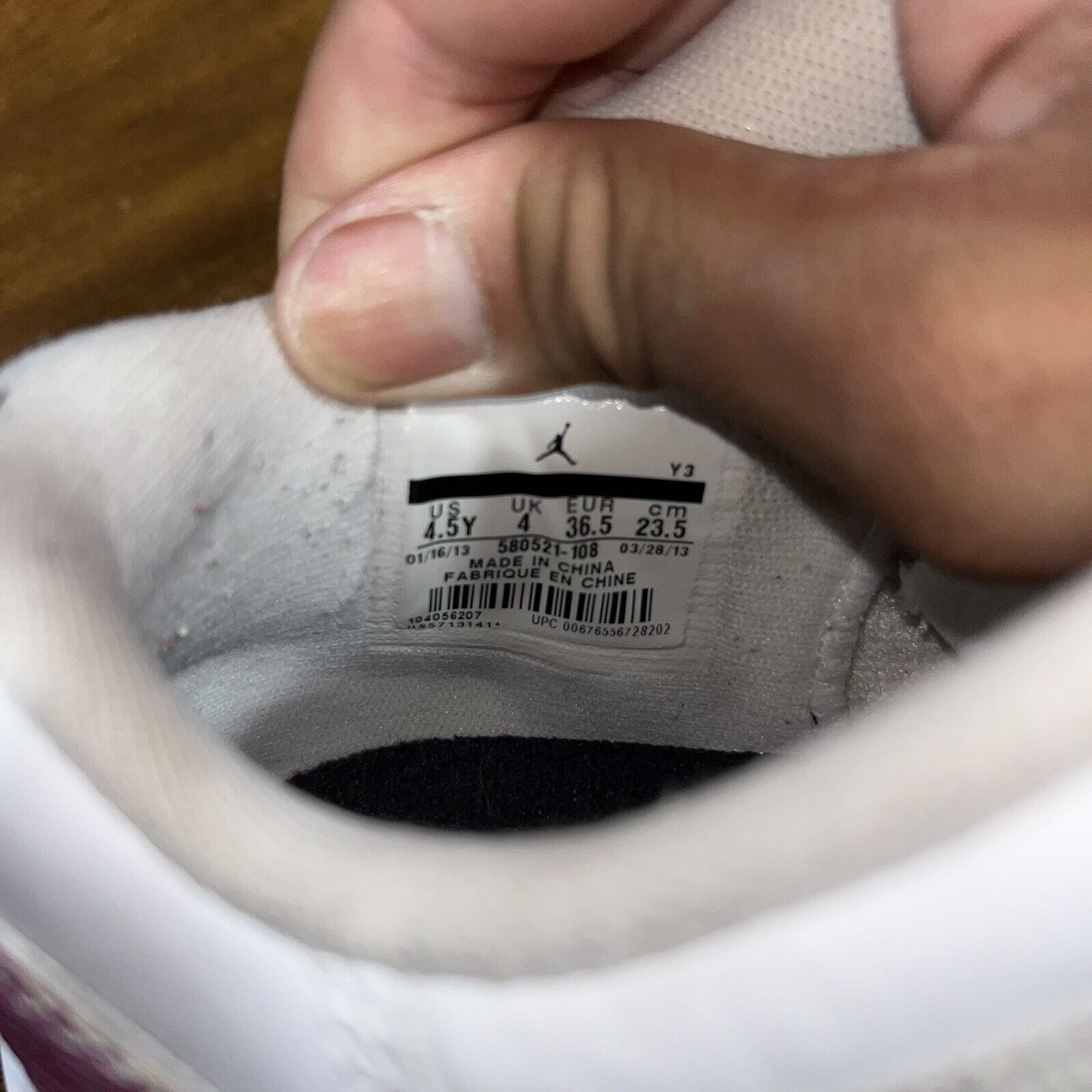 Jordan Brand Size 4.5Y = 6 Women’s - Jordan 11 Snakeskin Pink 2013 ICY❄️ Size US 6 / IT 36 - 7 Thumbnail