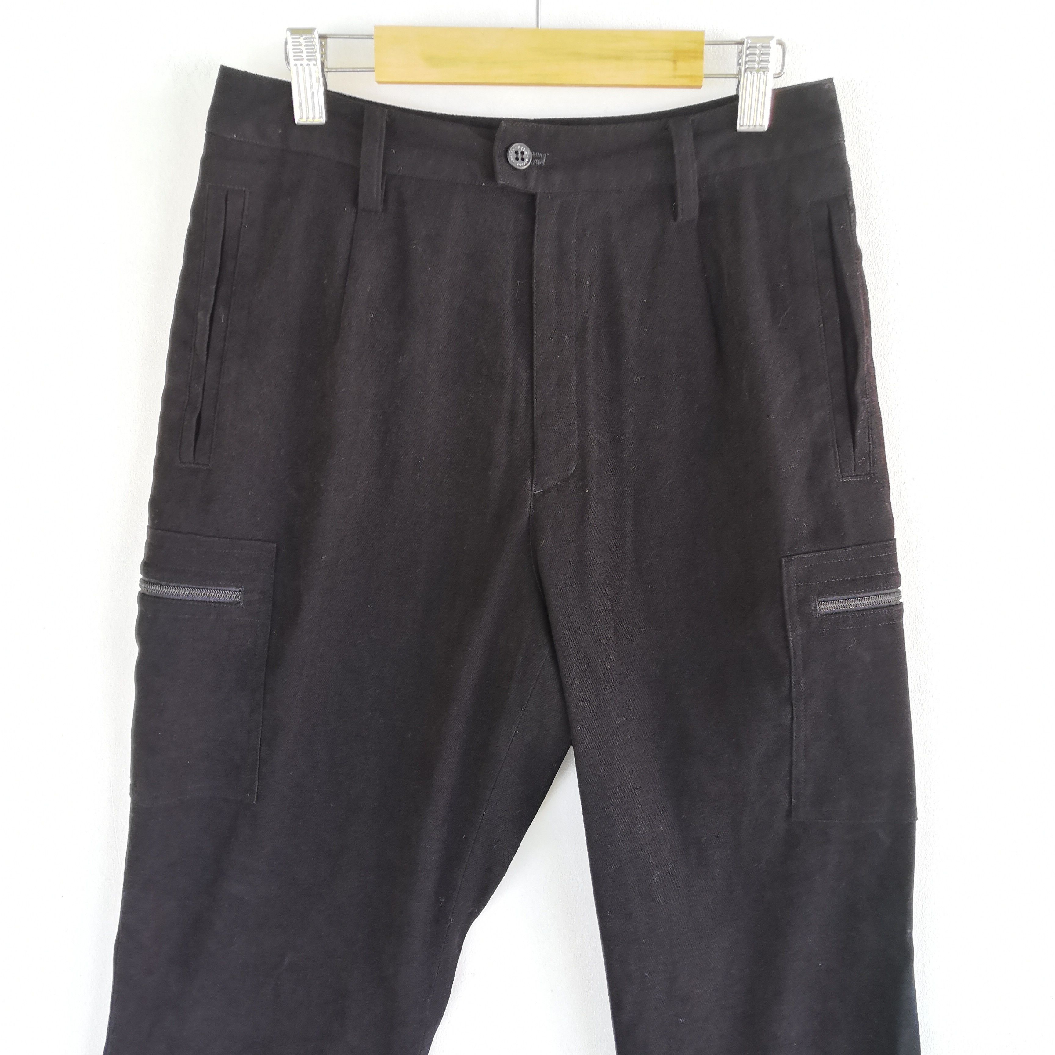 Japanese Brand Vintage Fila Cargo Pants Military Multi Pocket Trousers Size 26" / US 2 / IT 38 - 3 Thumbnail