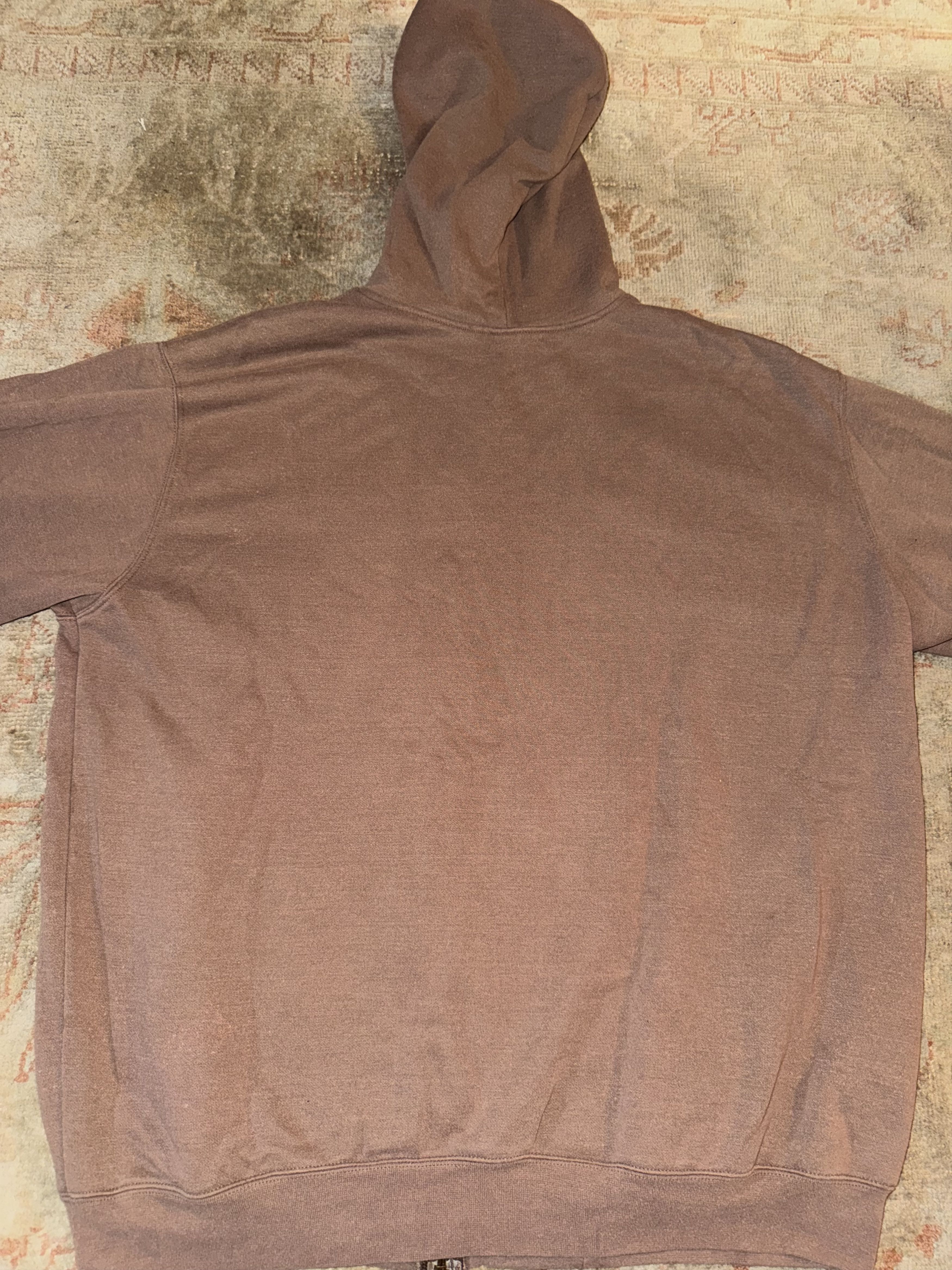 Carhartt Vintage Brown Carhartt Zip-Up Hoodie. Size US XL / EU 56 / 4 - 2 Thumbnail