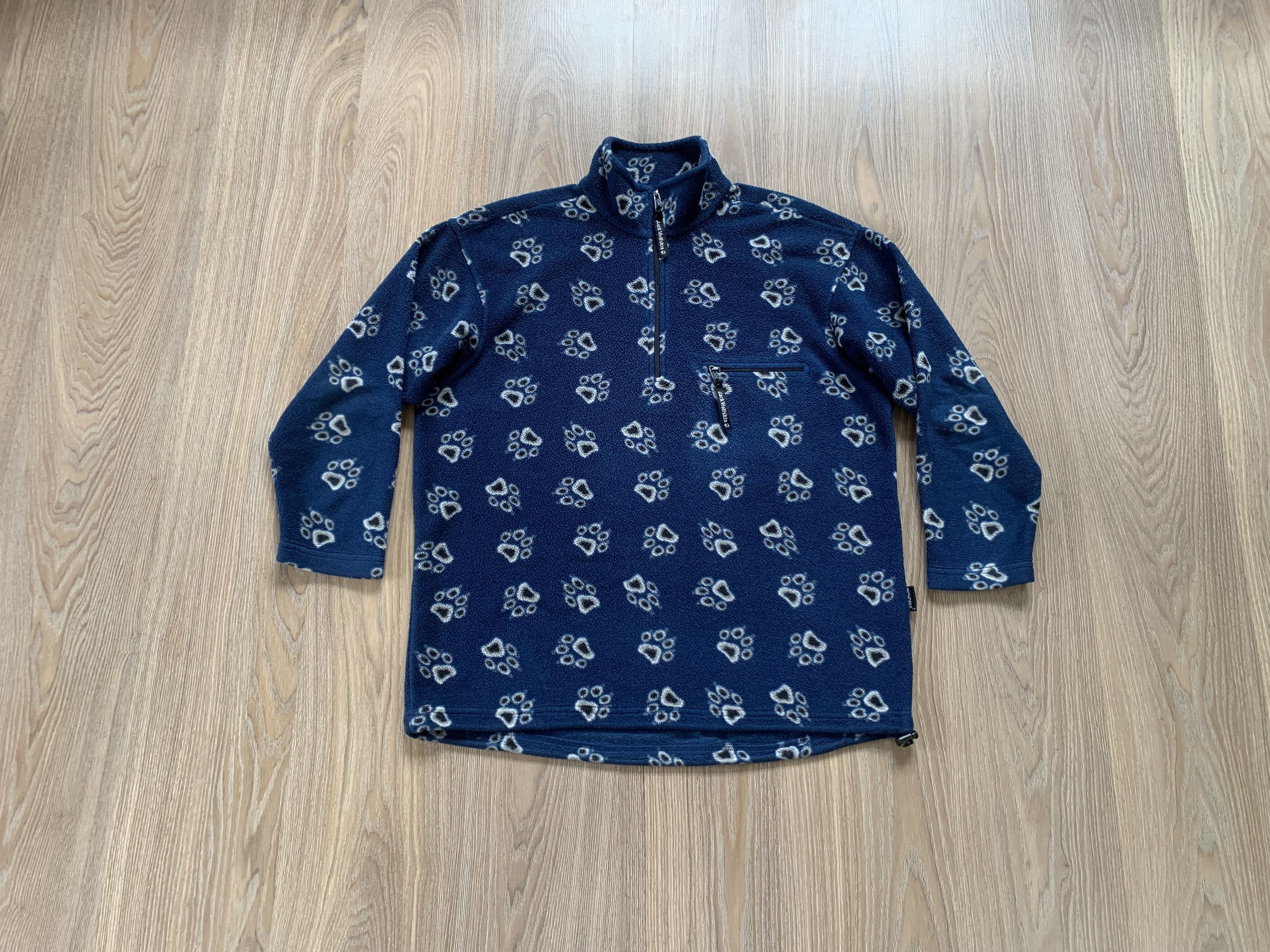 Jack Wolfskin Jack Wolfskin Outdoor Vintage Half Zip Fleece Sweater Size US M / EU 48-50 / 2 - 1 Thumbnail