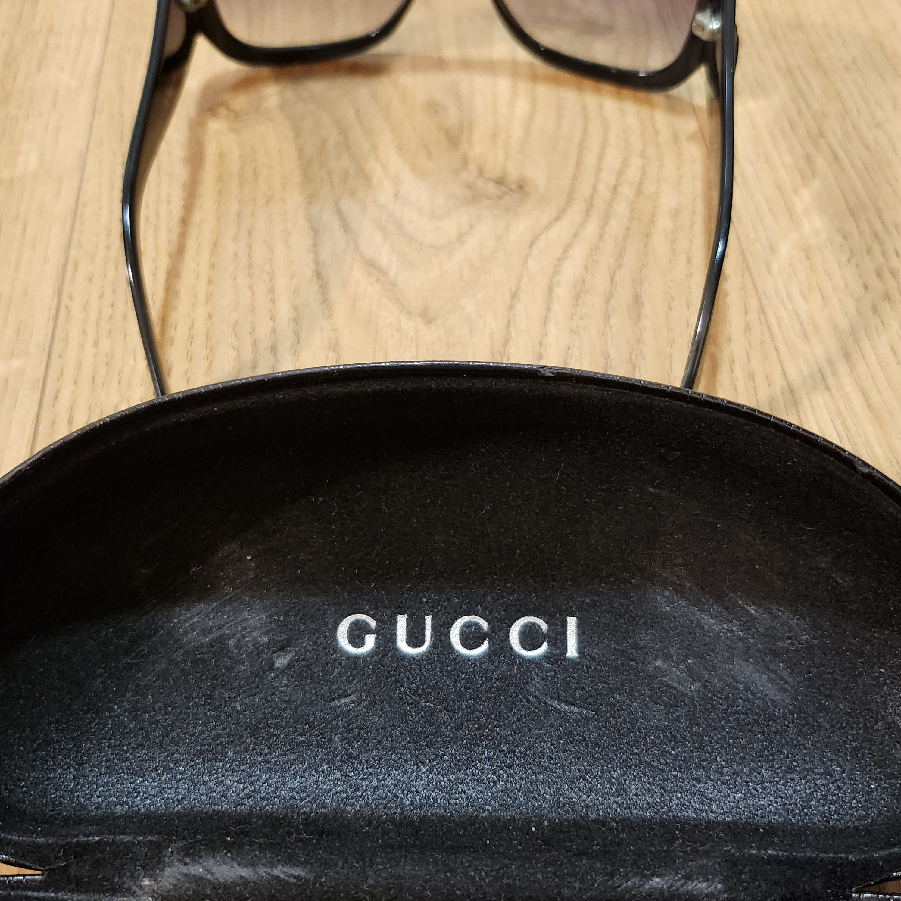 Gucci × Vintage Gucci 3102/n/s logo monogram sunglasses Size ONE SIZE - 8 Thumbnail