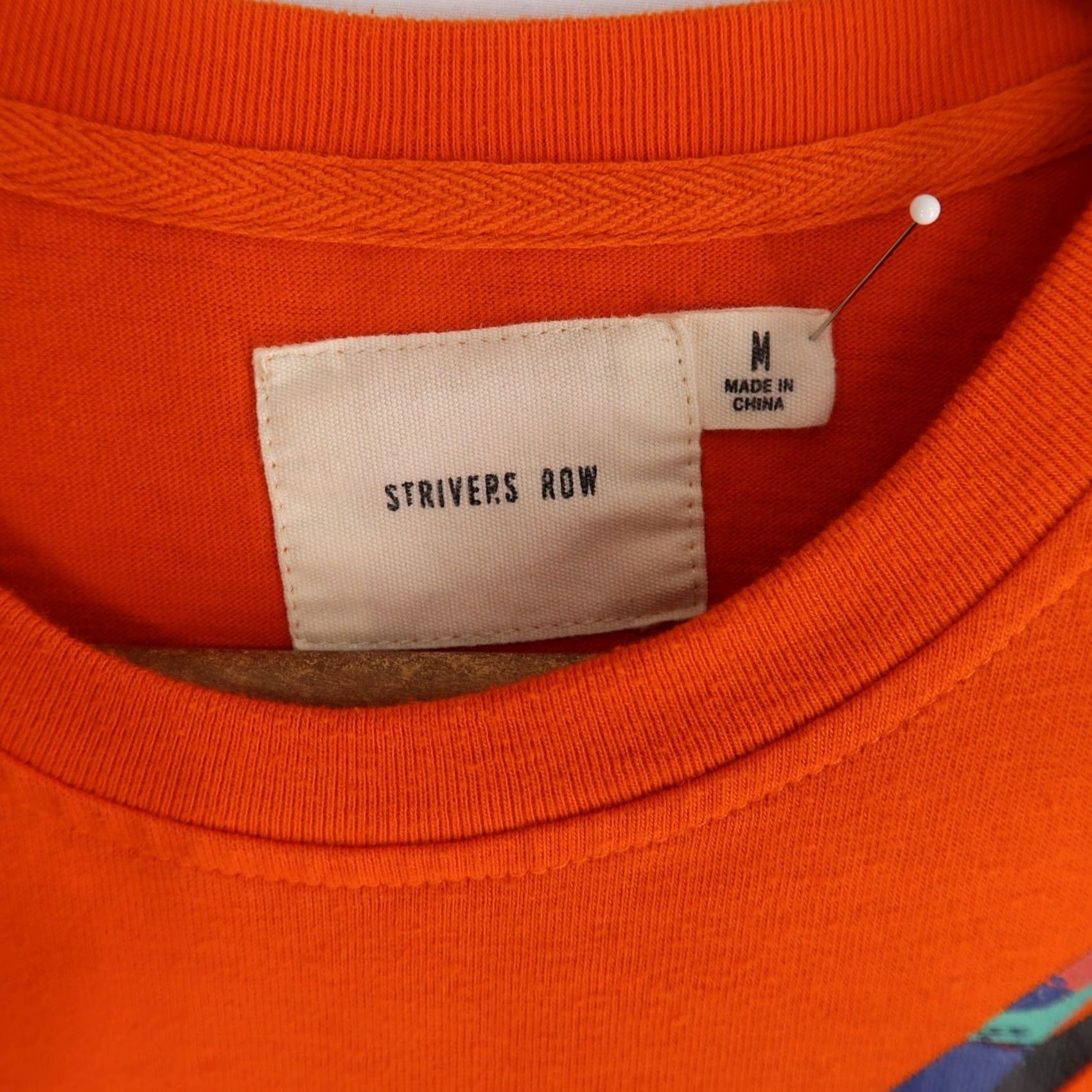 Vintage Strivers Row T Shirt Mens M Orange Graphic Short Sleeve Crew Neck Lightning Size US M / EU 48-50 / 2 - 6 Thumbnail