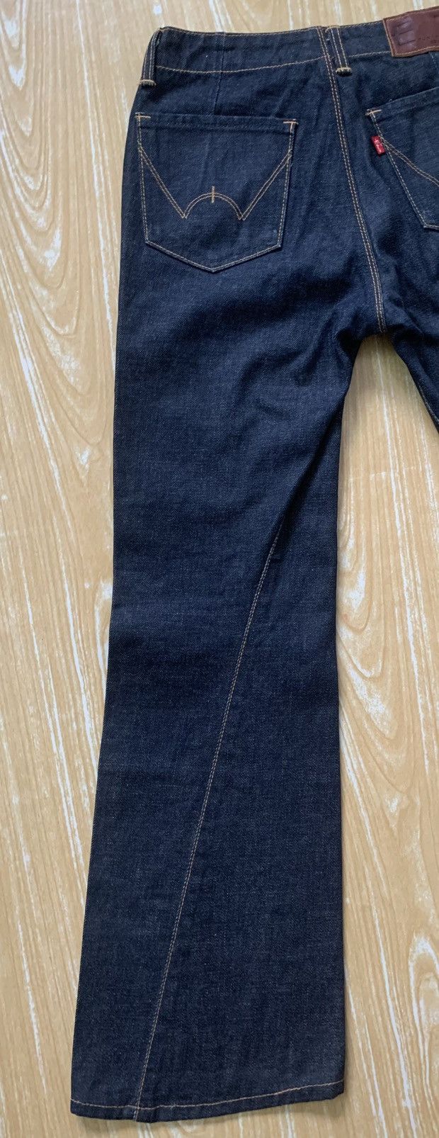 Edwin × Japanese Brand 🔥 Edwin E Function For Youth Flare Denim Jeans Pants Size 25" / US 0 / IT 36 - 12 Thumbnail