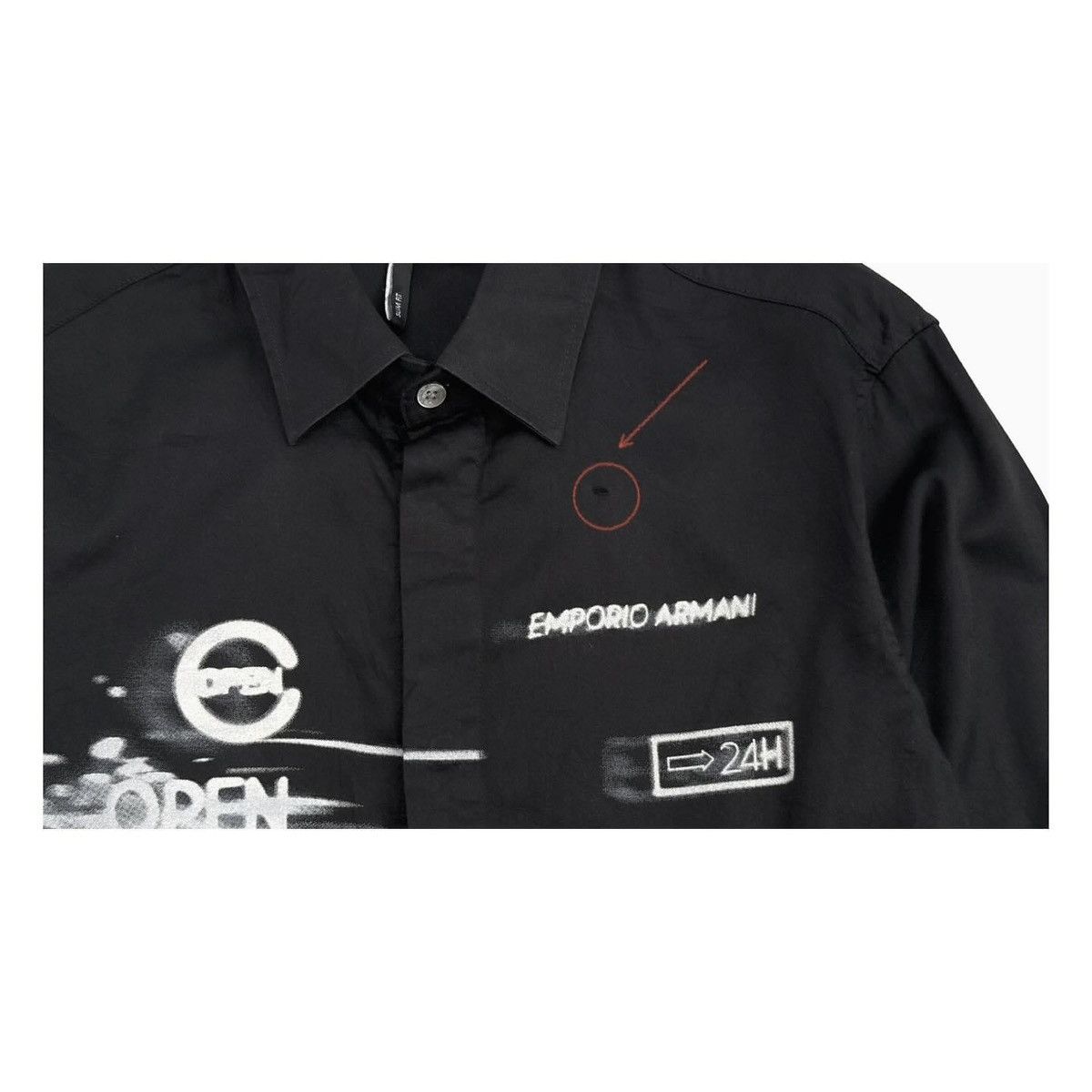 Armani Armani 2Way Shirt Size US S / EU 44-46 / 1 - 6 Thumbnail
