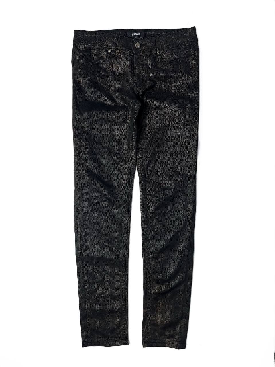 Roberto Cavalli Just Cavalli Snakeprint Shiny Skinny Jeans Size 27" / US 4 / IT 40 - 2 Thumbnail