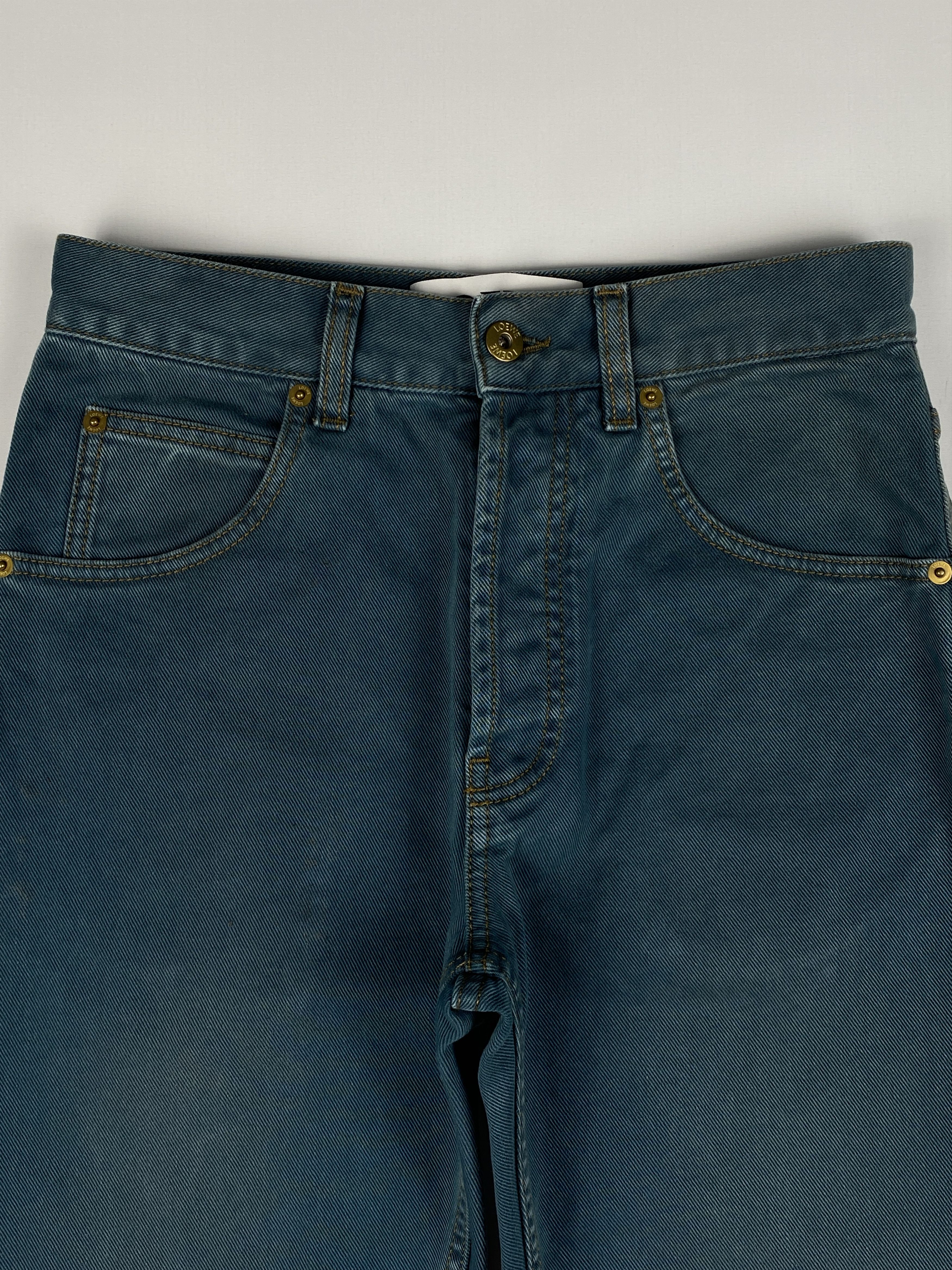 Loewe High Waist Straight Denim Size 28" / US 6 / IT 42 - 3 Thumbnail