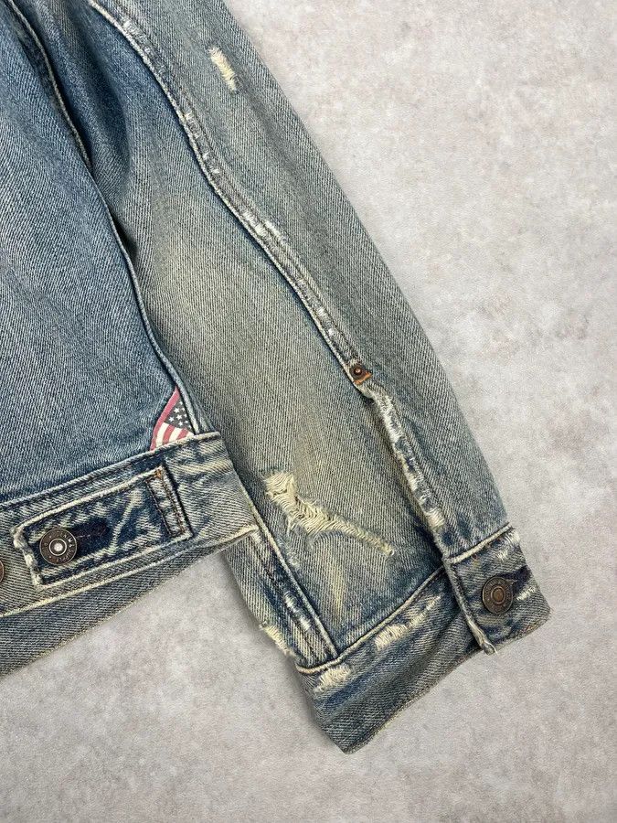 Polo Ralph Lauren Ralph Laurent Denim & Supply Faded Blue Denim Jacket Size US M / EU 48-50 / 2 - 9 Thumbnail