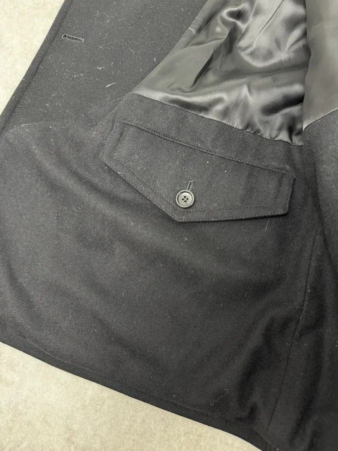 Gucci AW2013 Gucci Black Buttoned Classy Wool Officer Coat Size US M / EU 48-50 / 2 - 11 Thumbnail