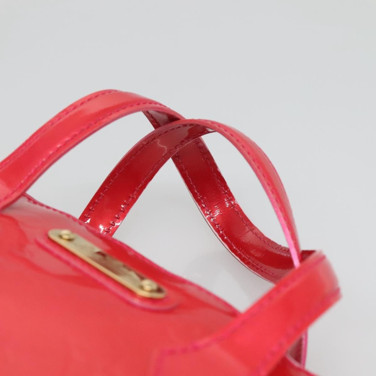 Louis Vuitton LOUIS VUITTON Vernis Wilshire Boulevard Hand Bag Rose Pop Size ONE SIZE - 8 Thumbnail