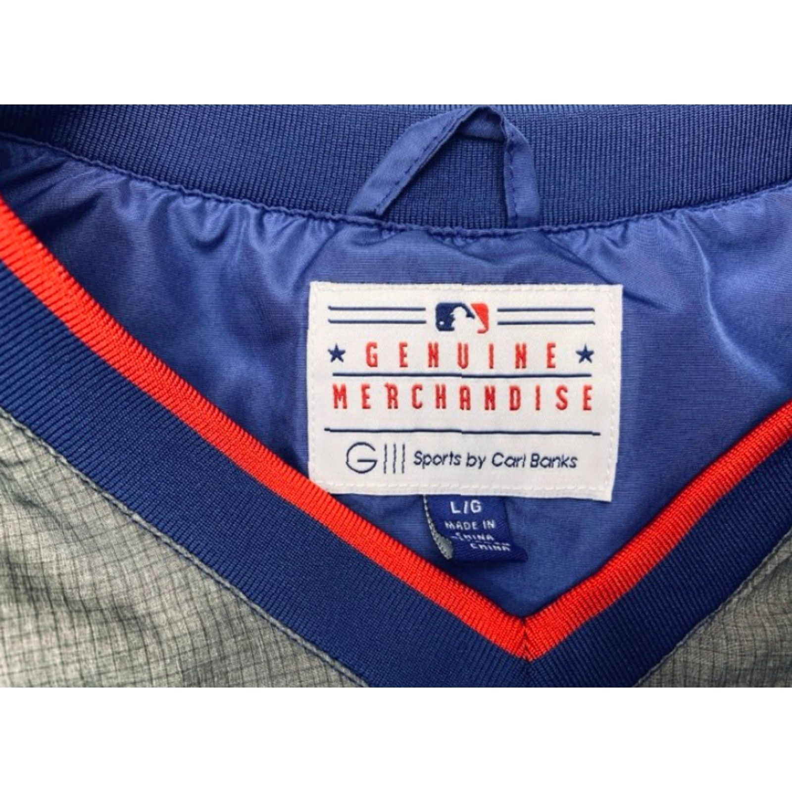 G-III VINTAGE Chicago Cubs GIII Sports Carl Banks MLB Pullover Windbreaker Jacket Large 8263 Size US L / EU 52-54 / 3 - 6 Thumbnail