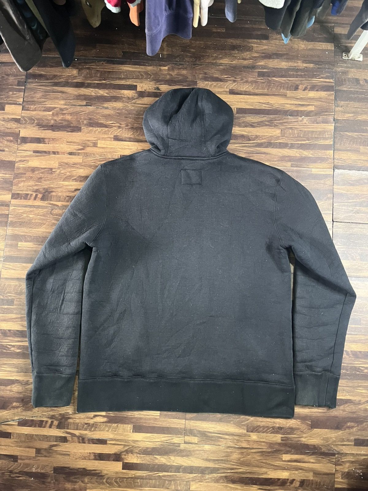 Umbro Vintage 90s Umbro Black boa hoodie parka Size US L / EU 52-54 / 3 - 9 Thumbnail
