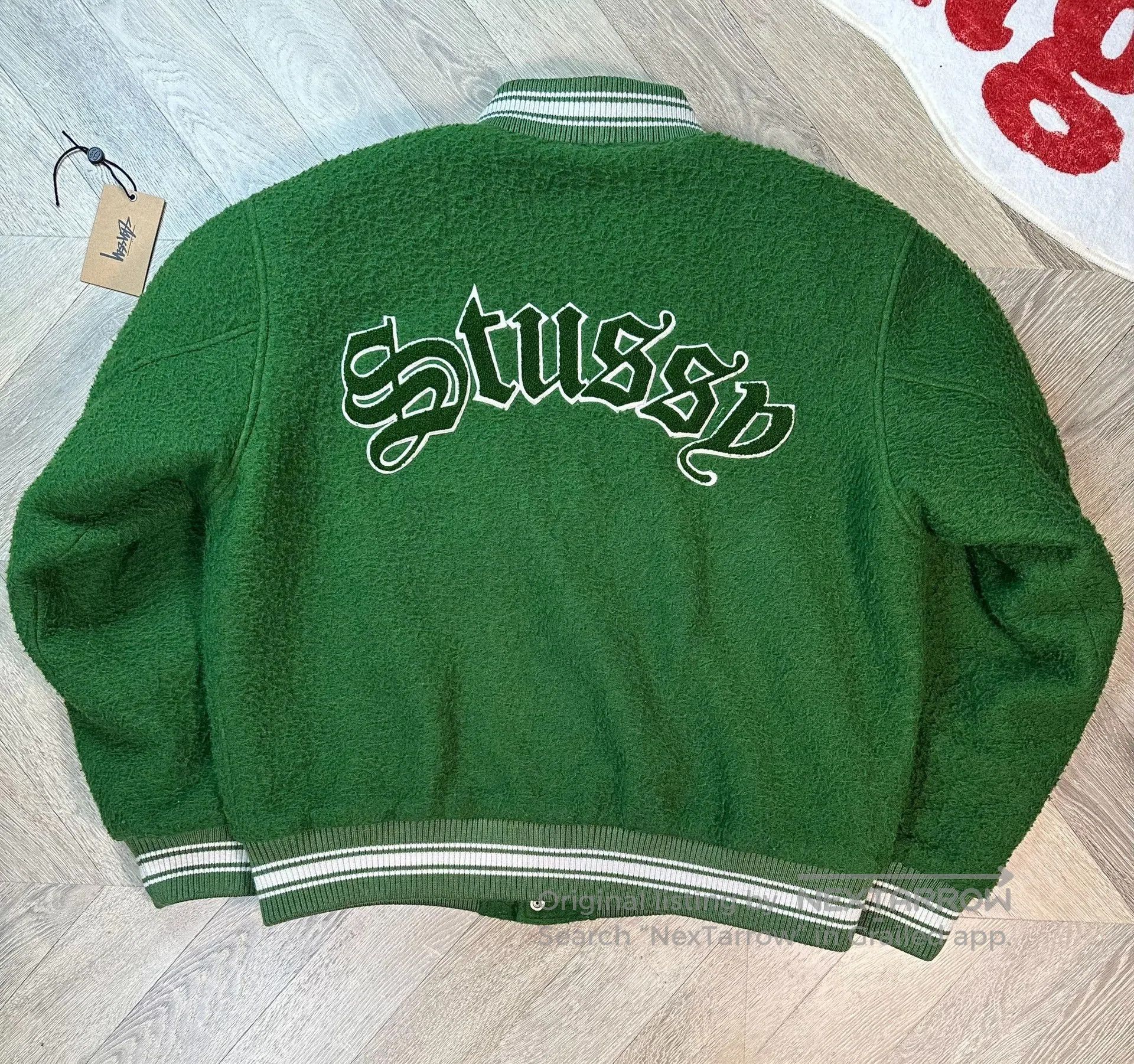 Stussy stussy fw22 casentino wool varsity jacket. Size US XL / EU 56 / 4 - 2 Thumbnail