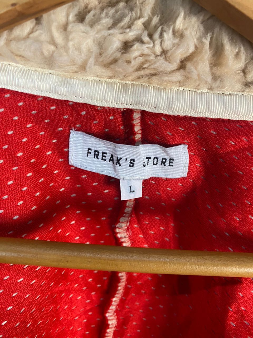 Japanese Brand Freaks store deep pile retro fleece zipper jacket Size US L / EU 52-54 / 3 - 5 Thumbnail