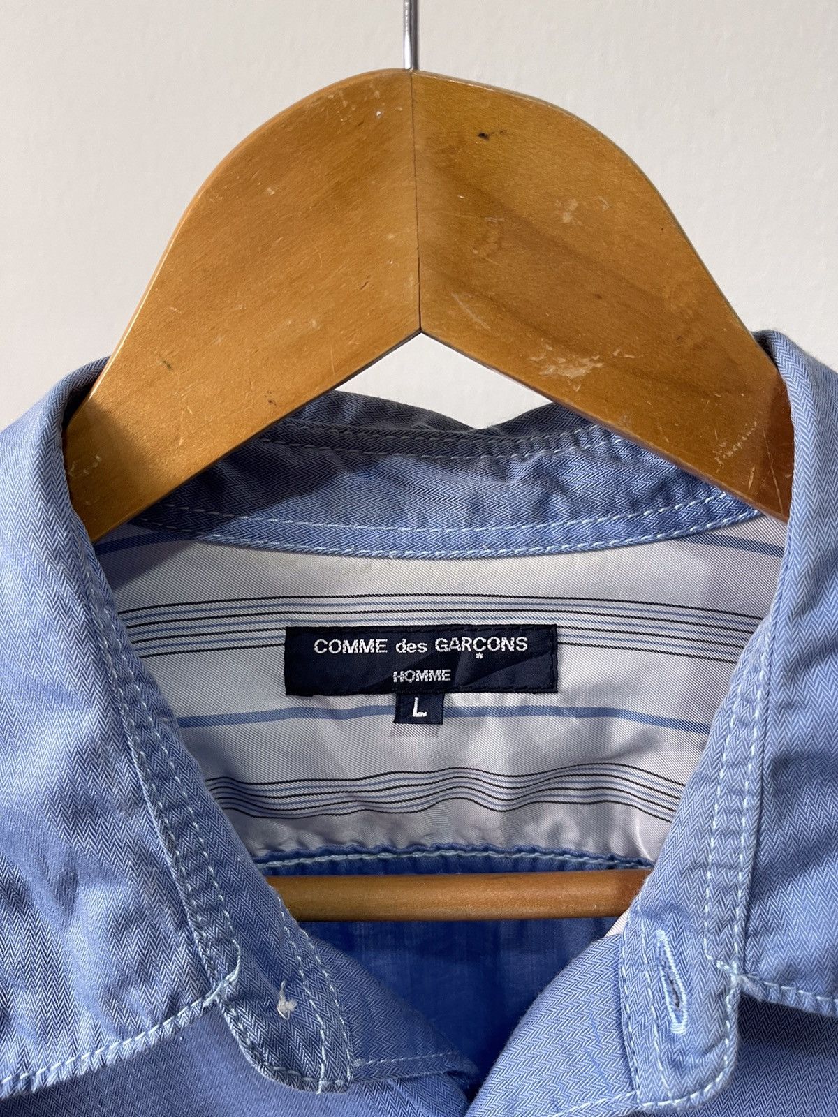 Comme des Garcons × Comme des Garcons Homme × Comme des Garcons Homme Plus AD2004 Comme des Garcons Cupra Button Ups Size US M / EU 48-50 / 2 - 9 Thumbnail