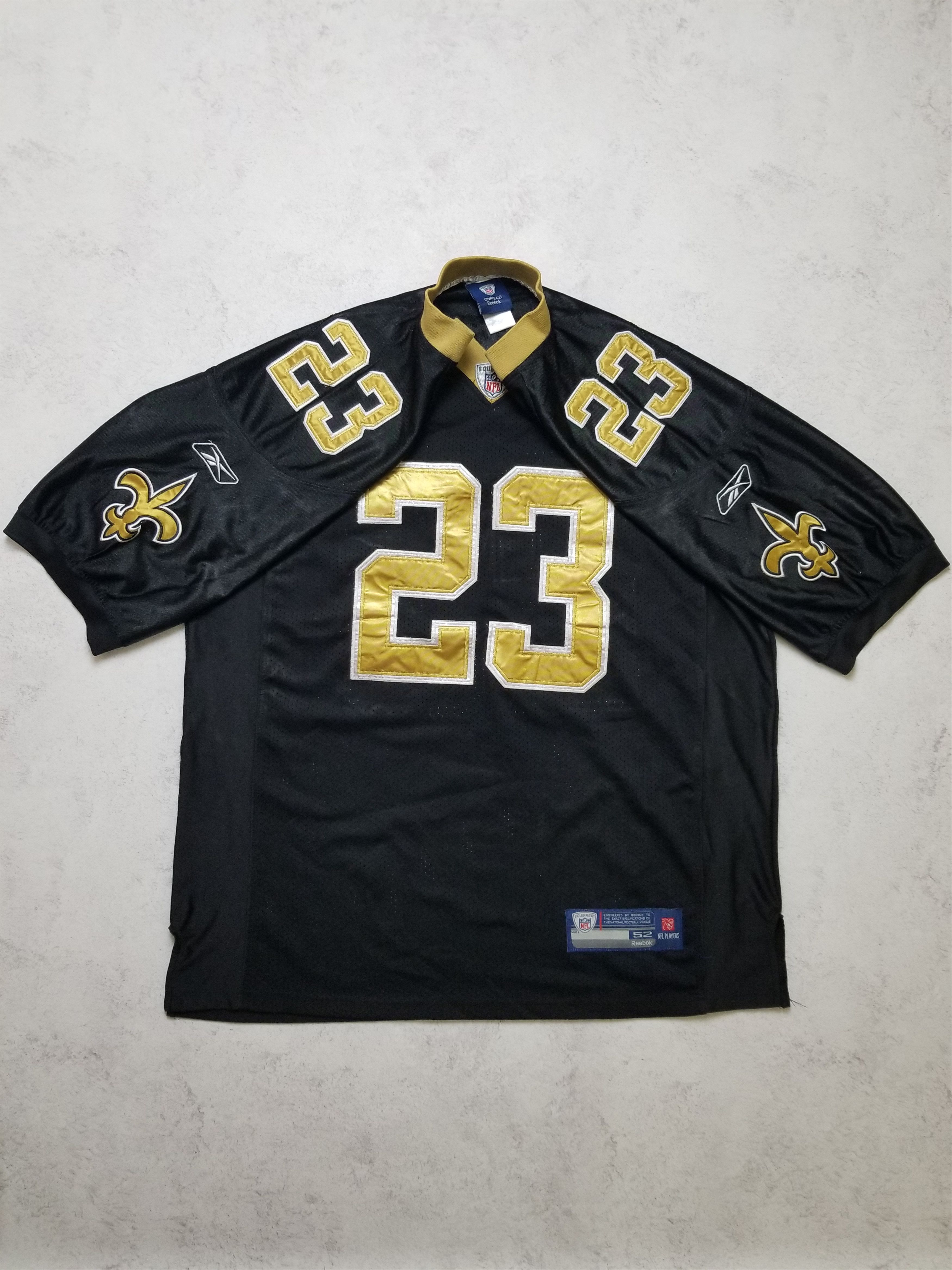 Reebok Reebok New Orleans Saints # 23 Thomas NFL Sewn NFL Jersey Size US L / EU 52-54 / 3 - 5 Thumbnail