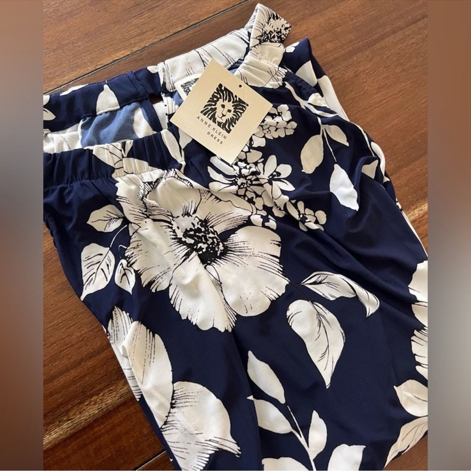 Anne Klein 🎉LAST PIECE🎉ANNE KLEIN Milly FloralHalter Maxi Dress Size XL / US 12-14 / IT 48-50 - 4 Thumbnail