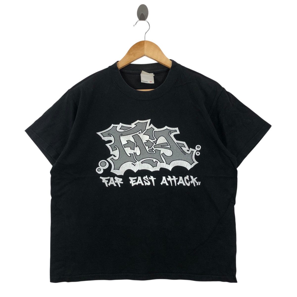 Vintage Vintage FAR EAST ATTACK Graffiti T Shirt Size M Size US M / EU 48-50 / 2 - 1 Thumbnail