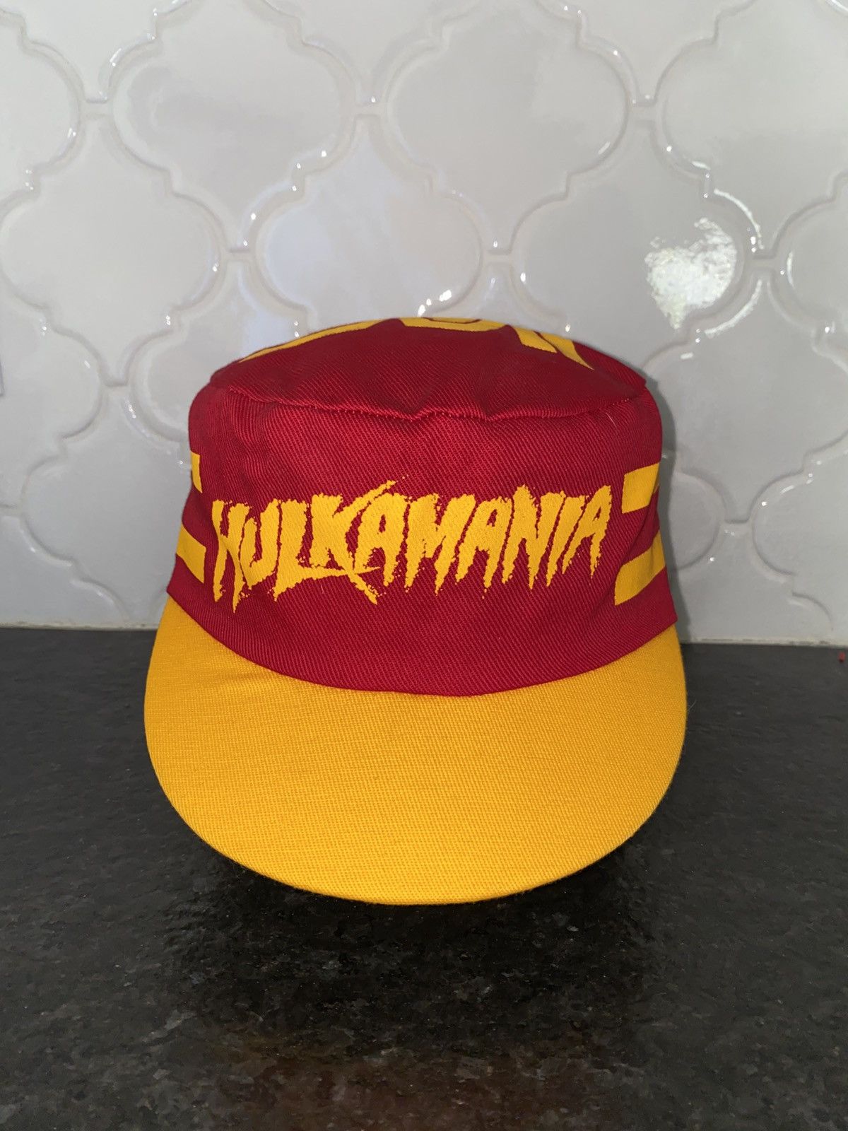 WWF Vintage 80s WWF hulkmania painters snapback Size ONE SIZE - 1 Thumbnail