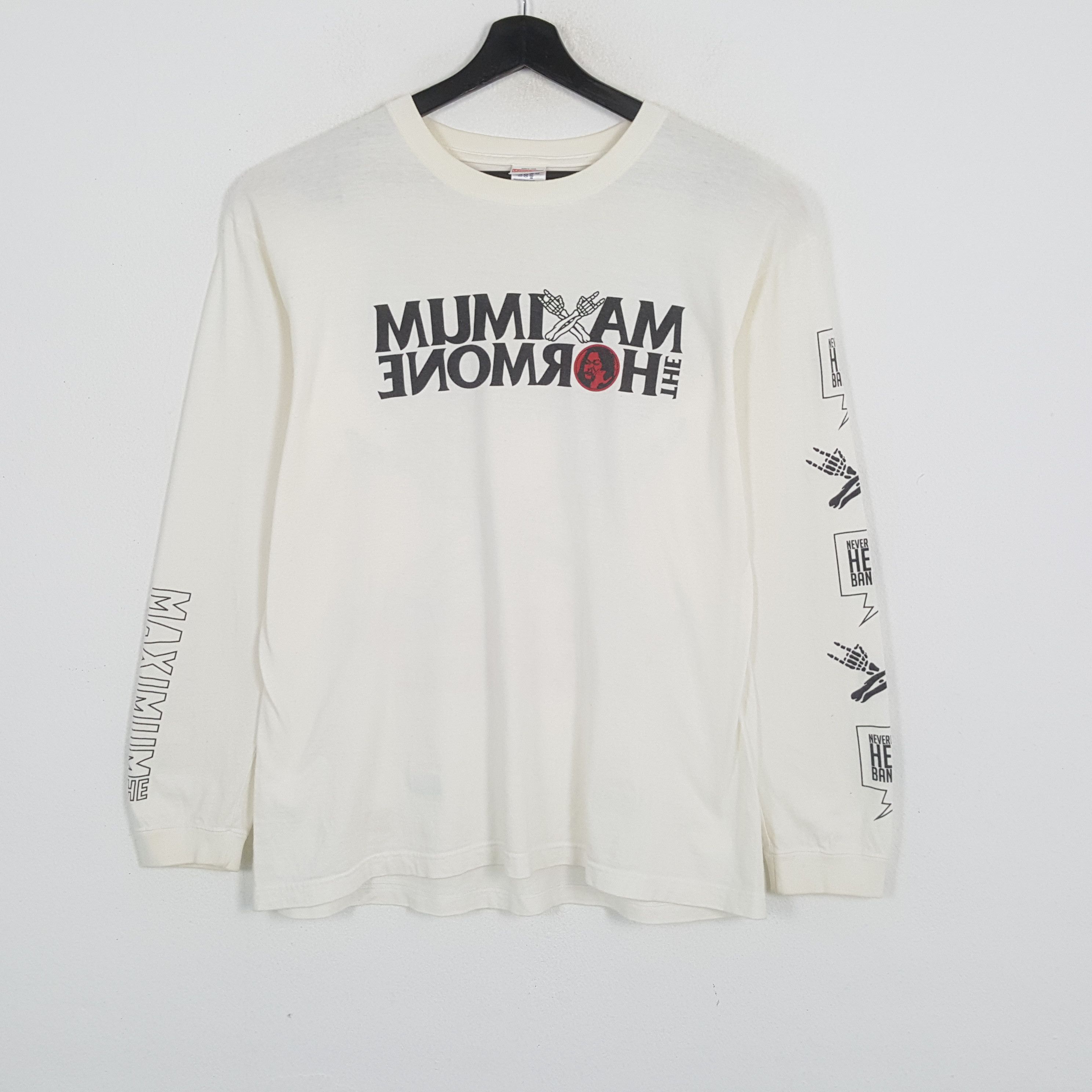 Band Tees MAXIMUM THE HORMONE Rock Band Long Sleeve Tshirt Size US XL / EU 56 / 4 - 3 Thumbnail