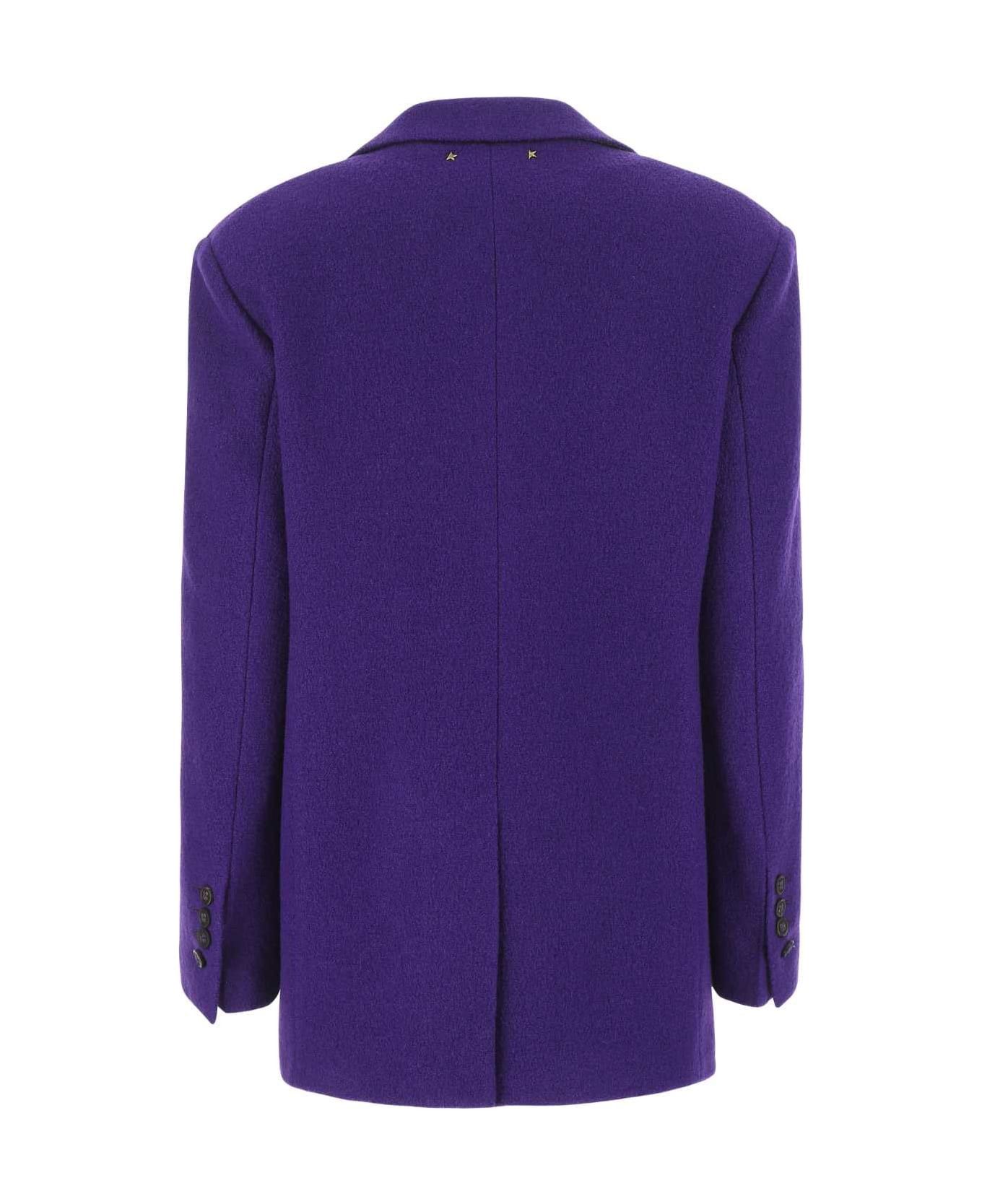 Golden Goose o1y0725 Blazer in Purple Size XS / US 0-2 / IT 36-38 - 2 Thumbnail