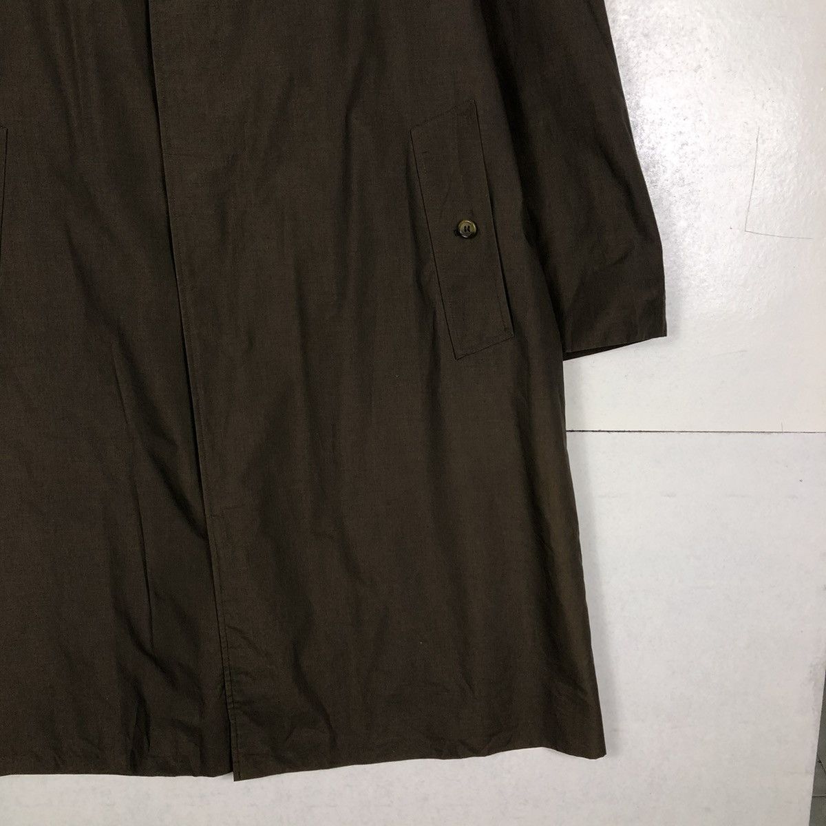 Burberry 📌VINTAGE FLY COATS LONG JACKET BURBERRY MADE IN ENGLAND Size US M / EU 48-50 / 2 - 8 Thumbnail