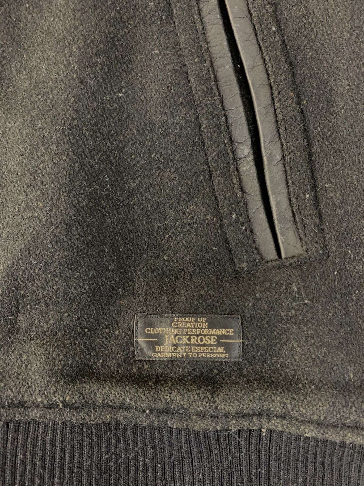 JACKROSE Jackrose Flashback Ft. Steady Bomber Varsity Leather Sleeve Size US M / EU 48-50 / 2 - 16 Thumbnail