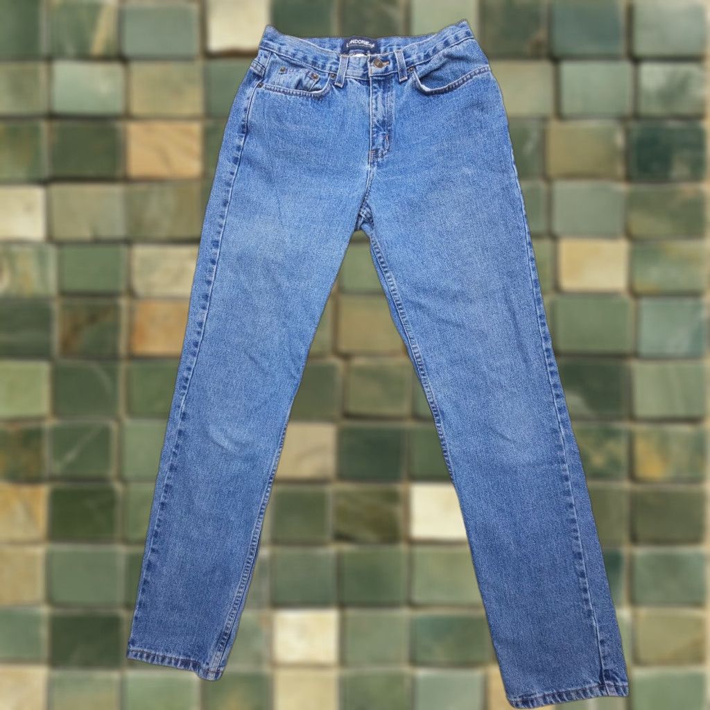 Vintage VINTAGE London Jeans Jeans Mom Womens 8 Blue Denim 5-Pocket Style 90s Size 30" / US 8 / IT 44 - 1 Thumbnail