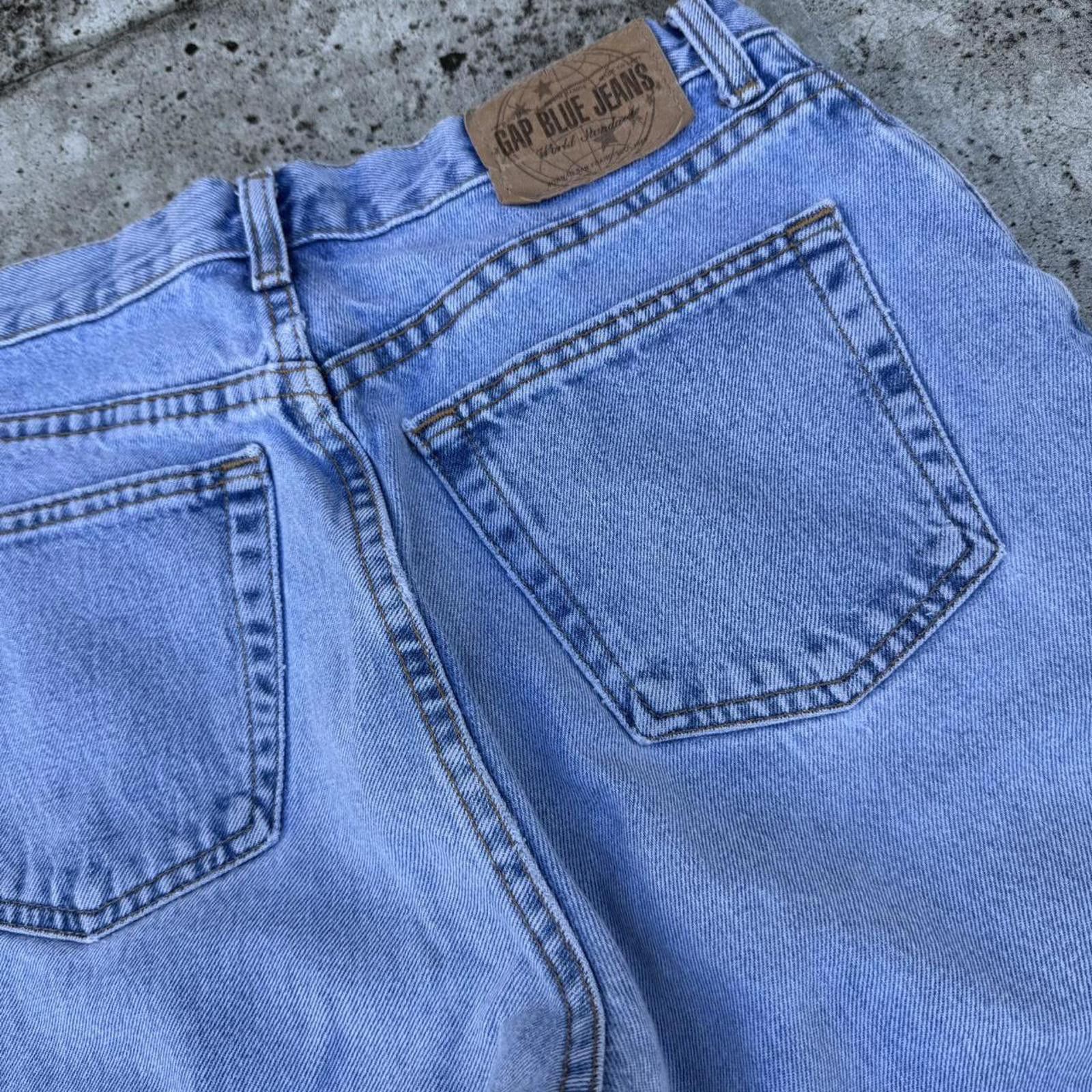 Gap Vintage 90s Gap Blue Jeans Size 28" / US 6 / IT 42 - 2 Thumbnail