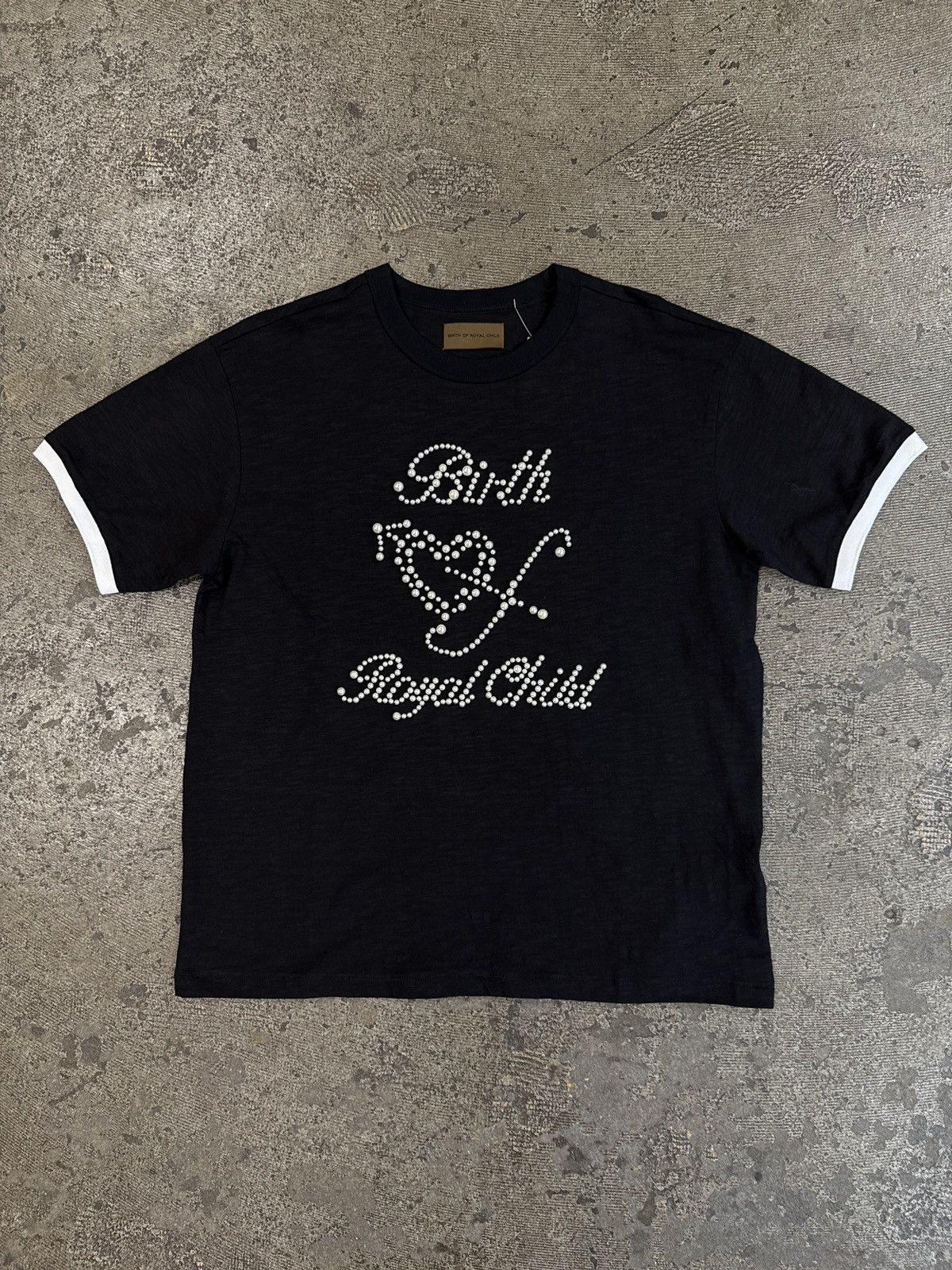 Birth of Royal Child Brith of a Royal Child Pear Patchwork T Shirt Size US L / EU 52-54 / 3 - 1 Thumbnail