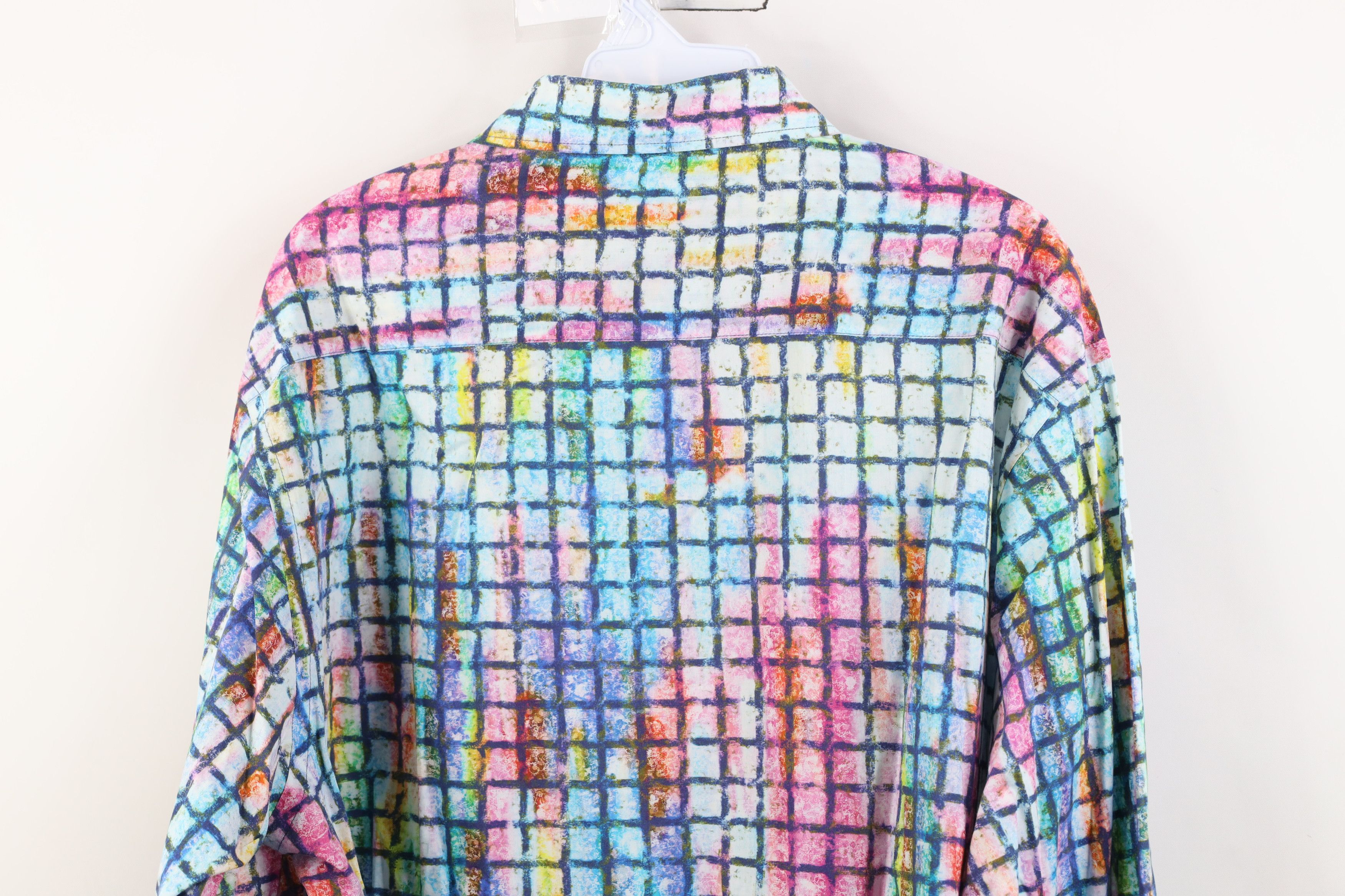 Vintage David Smith Australia Jelly Fish Flip Cuff Collared Shirt Size US XL / EU 56 / 4 - 12 Thumbnail