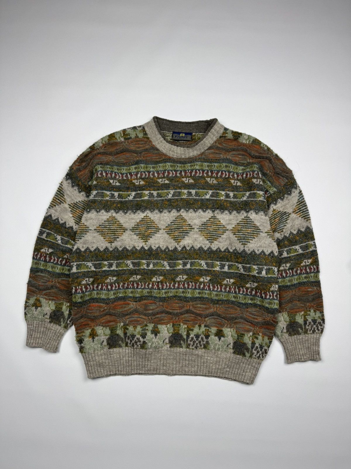 Japanese Brand Vintage Y2k Baggy Crewneck Sweater Size US M / EU 48-50 / 2 - 1 Thumbnail