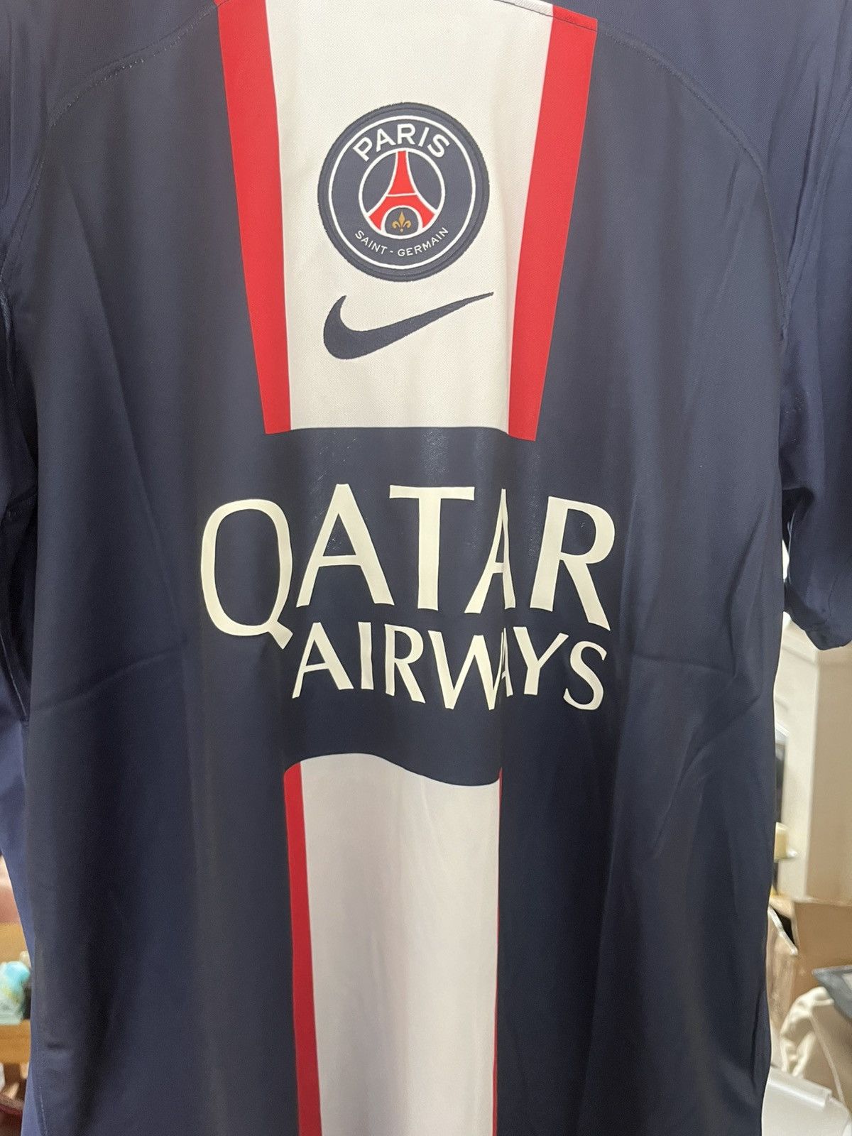 Nike PSG 22/23 Home Shirt Size US L / EU 52-54 / 3 - 2 Thumbnail