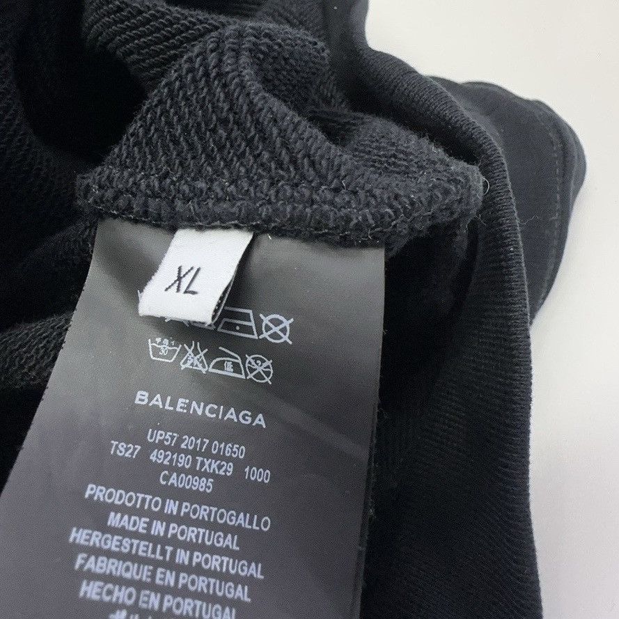 Balenciaga Balenciaga FW21 Hood logo Hoodie Size XL / US 12-14 / IT 48-50 - 3 Thumbnail