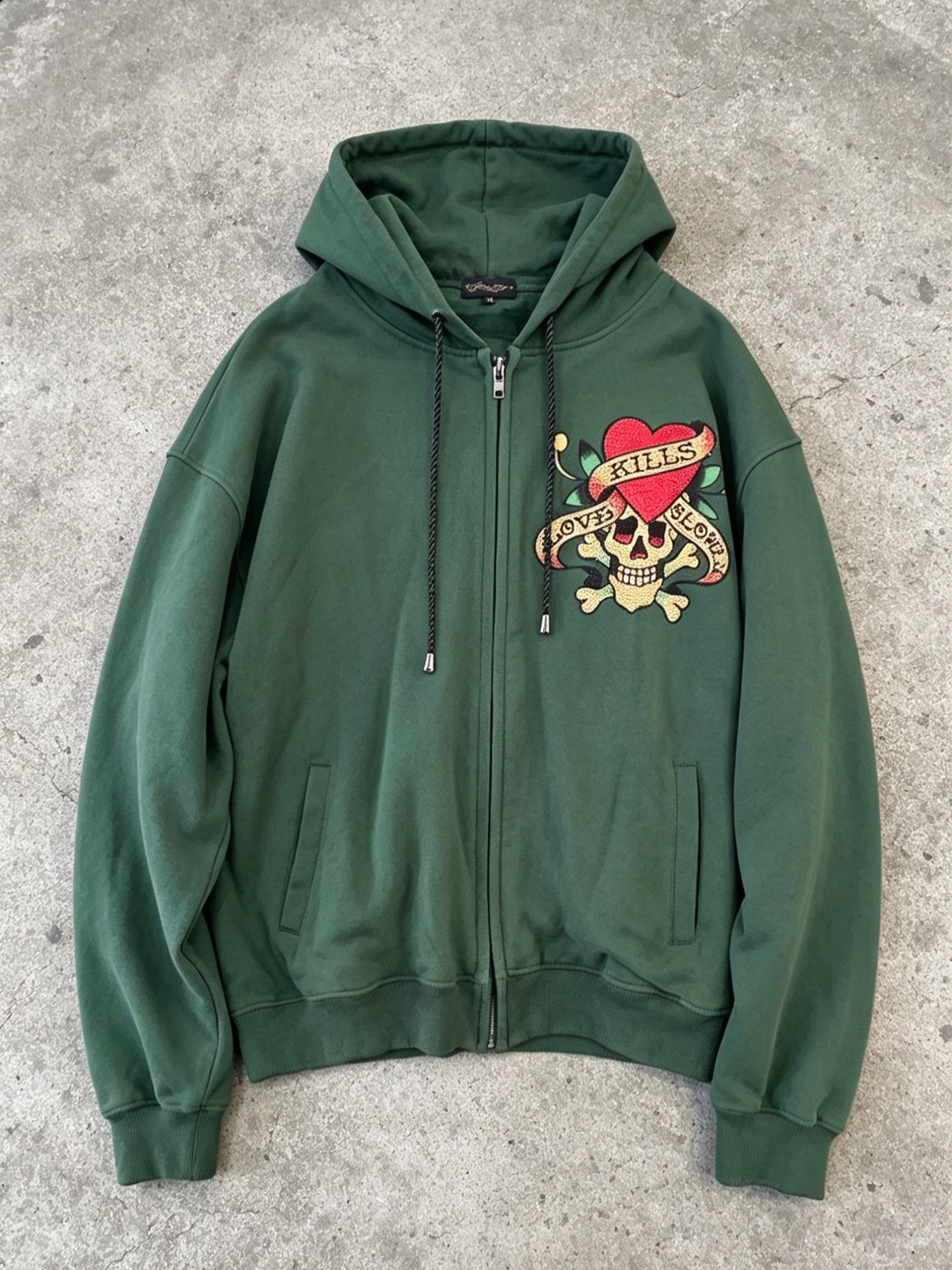 Ed Hardy ed hardy diamond zipup hoodie Size US XXL / EU 58 / 5 - 2 Thumbnail