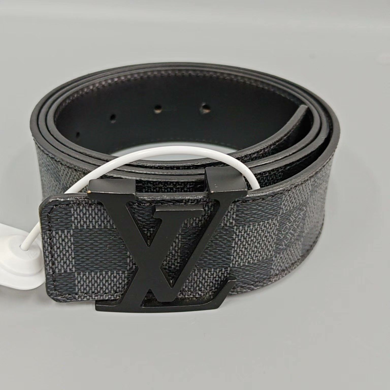 Louis Vuitton Louis Vuitton Initiales DAMOFLAGE Canvas Belt Size ONE SIZE - 1 Thumbnail