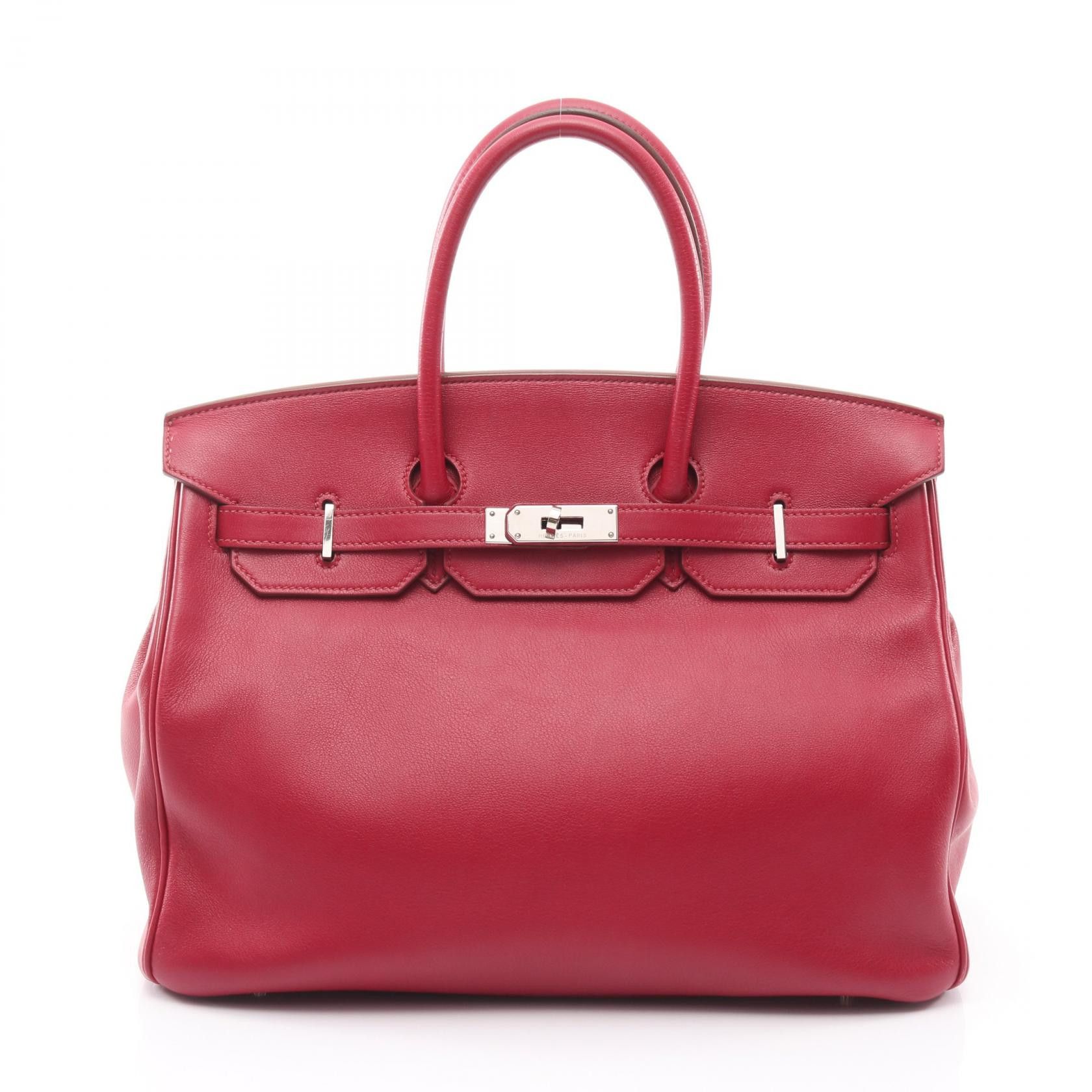 Hermes Hermes Hermes Birkin35 Calf Leather Handbag Leather Handbag Stamp O (2011) DUTY FREE for USA Size ONE SIZE - 1 Thumbnail
