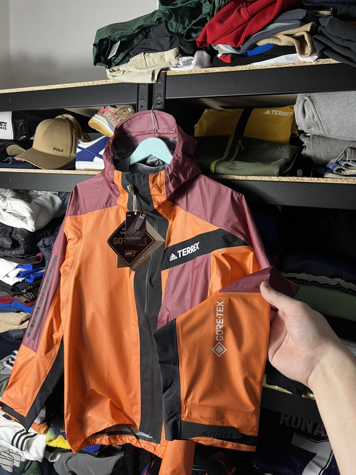 Adidas 🧥 Adidas Terrex Gore-Tex Alpine Windbreaker Gorpcore Size M Size US M / EU 48-50 / 2 - 8 Thumbnail