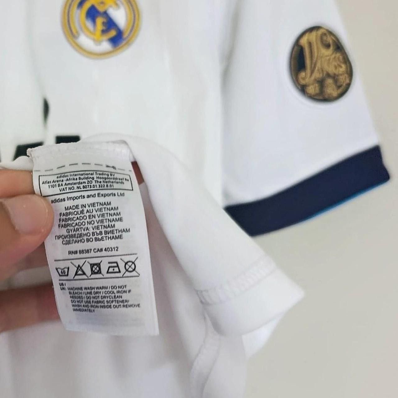 Adidas Vintage Real Madrid 2012 Adidas Bwin Jersey Limited Edition Size US S / EU 44-46 / 1 - 5 Thumbnail