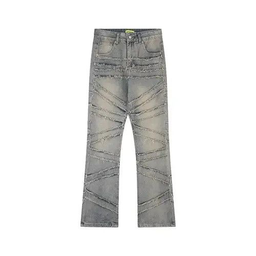 Dead Meat Opium Embroidery Stack Denim Jeans Retro Vintage y2k Size US 30 / EU 46 - 4 Thumbnail