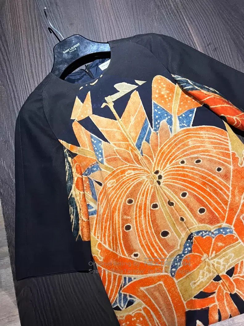 Dries Van Noten Dries Van Noten size:36 Printed Dress Size S / US 4 / IT 40 - 4 Thumbnail