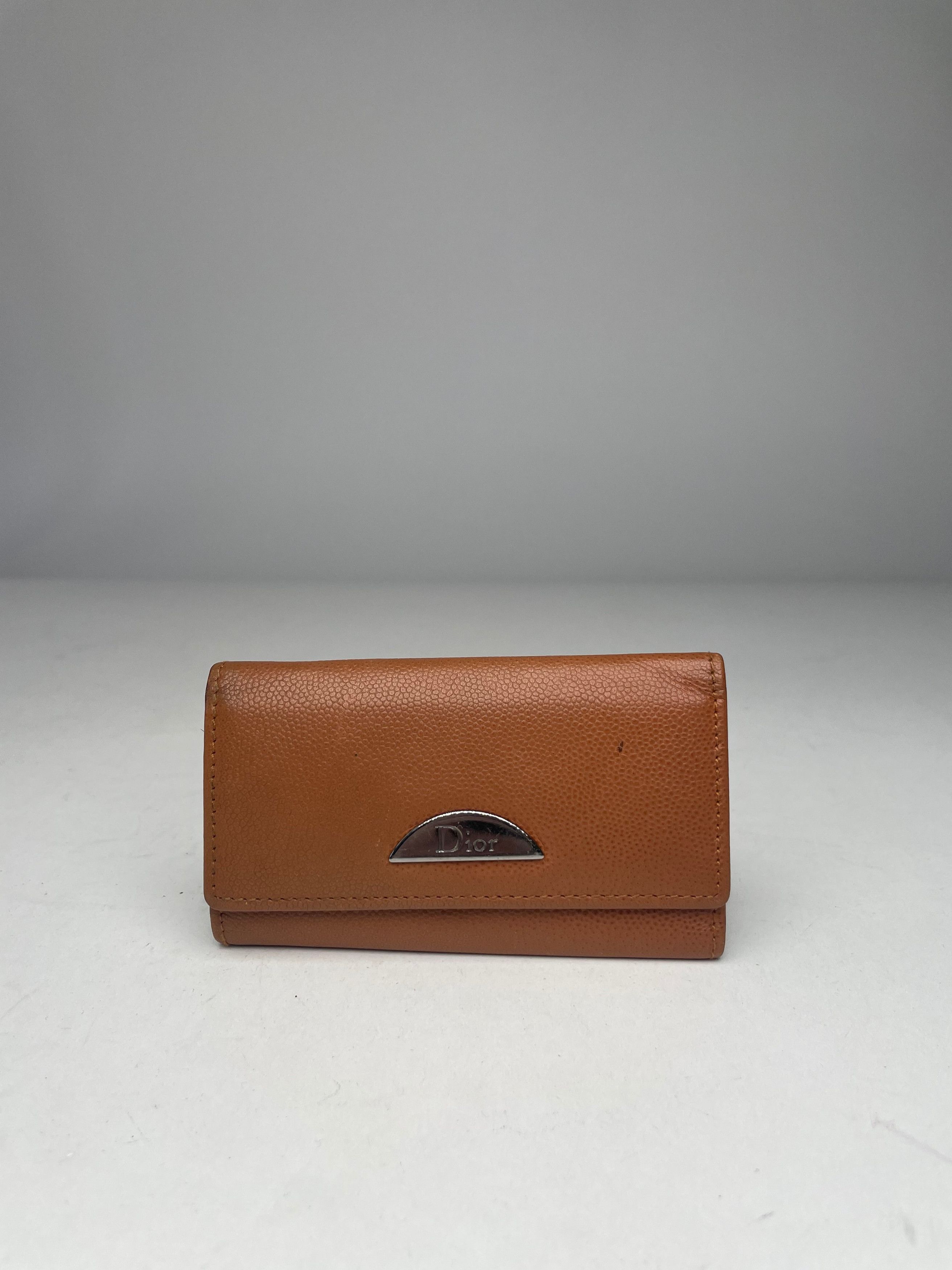 Vintage Leather Key Holder Brown